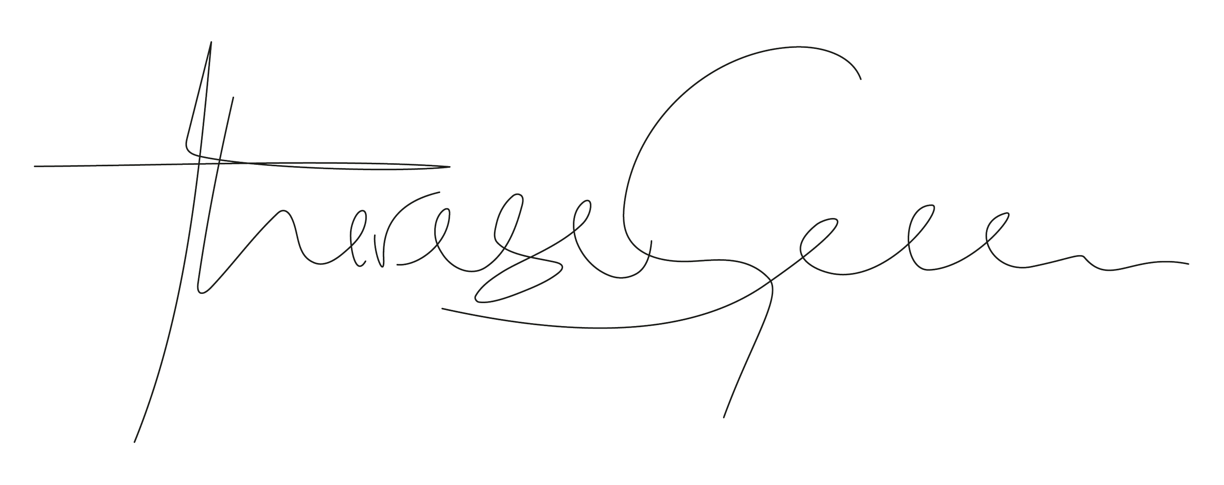 A black background with the word "thankful" written in cursive, with the first letter "T" stylized as a cross.