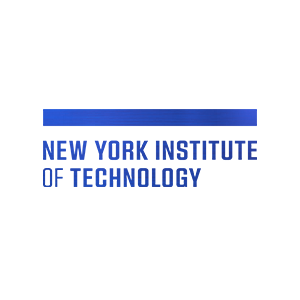 A black screen with blue horizontal lines and a red dot in the upper right corner.