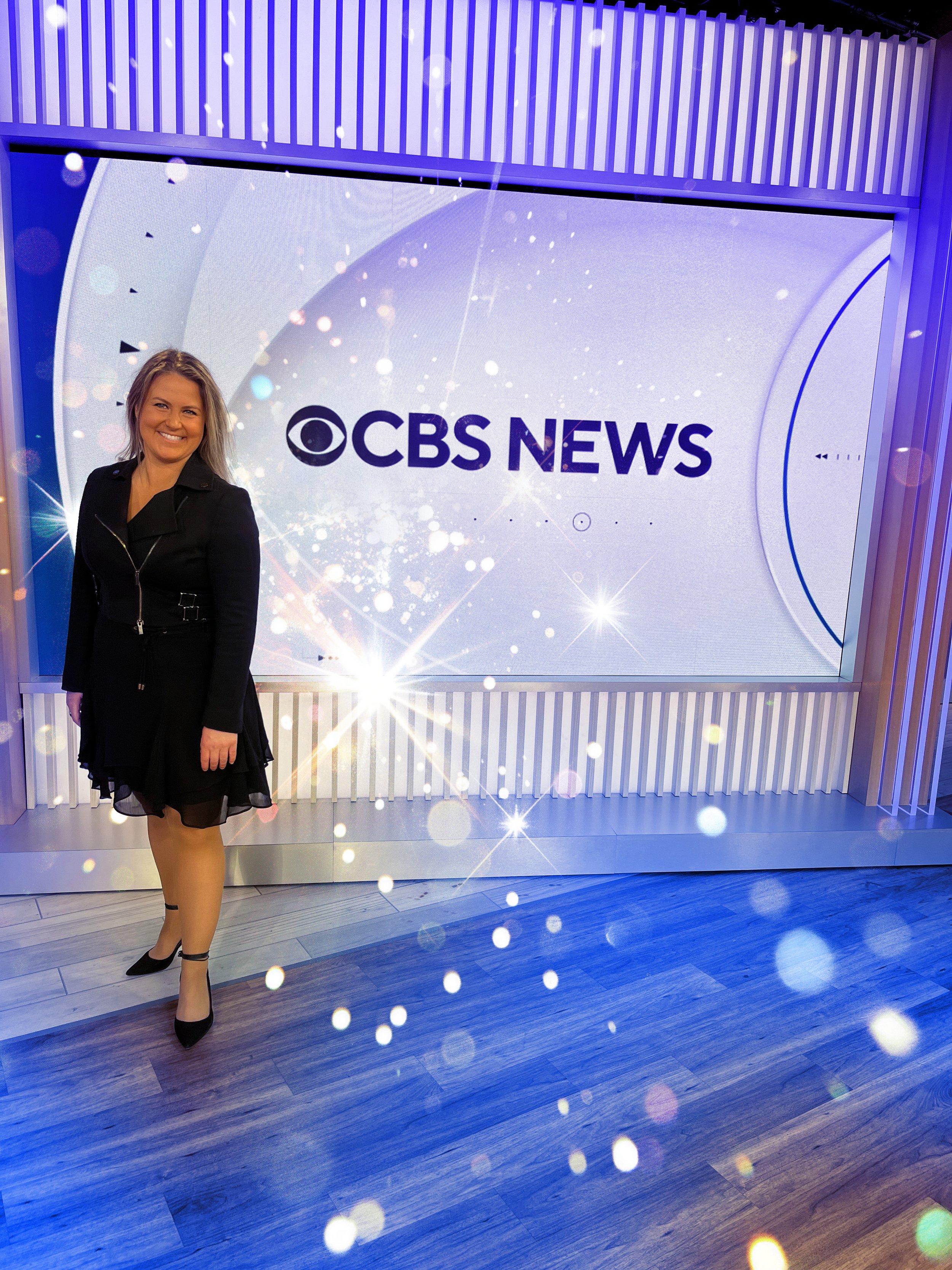 Behind the scenes, Therese Gedda at CBS