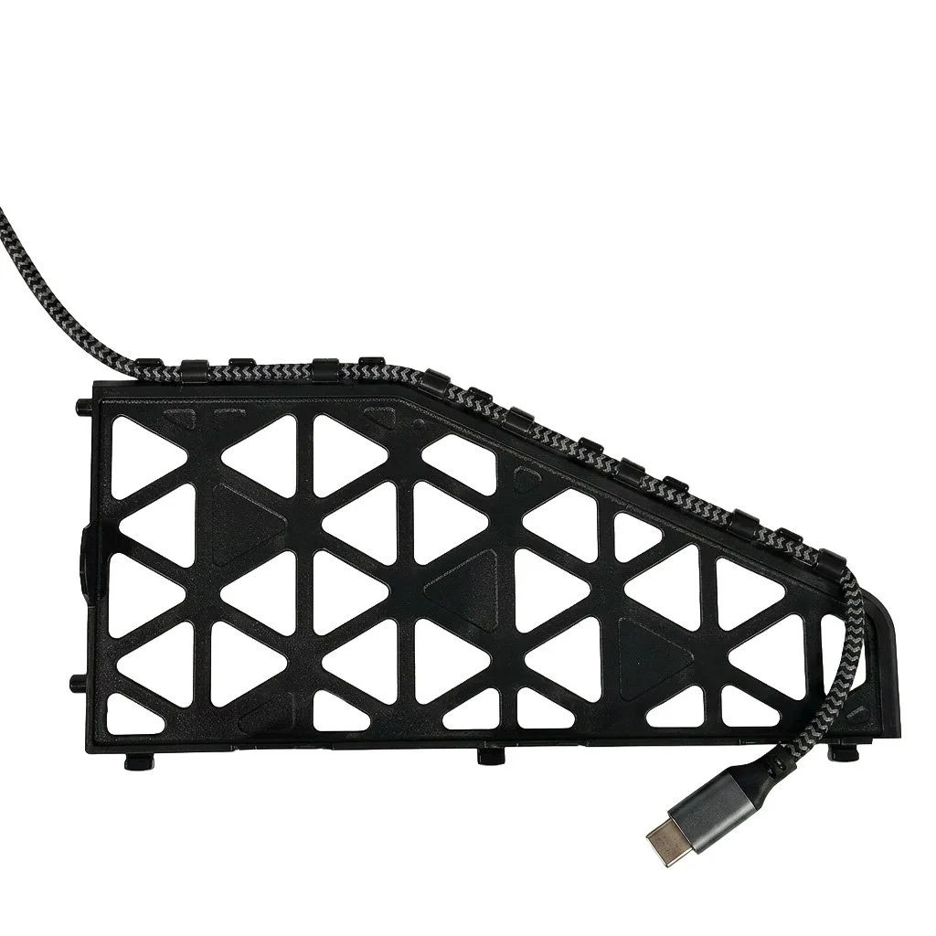 Charging cables routed above and through removable dividers inside the 36 Unit Intelligent Charging Cart.