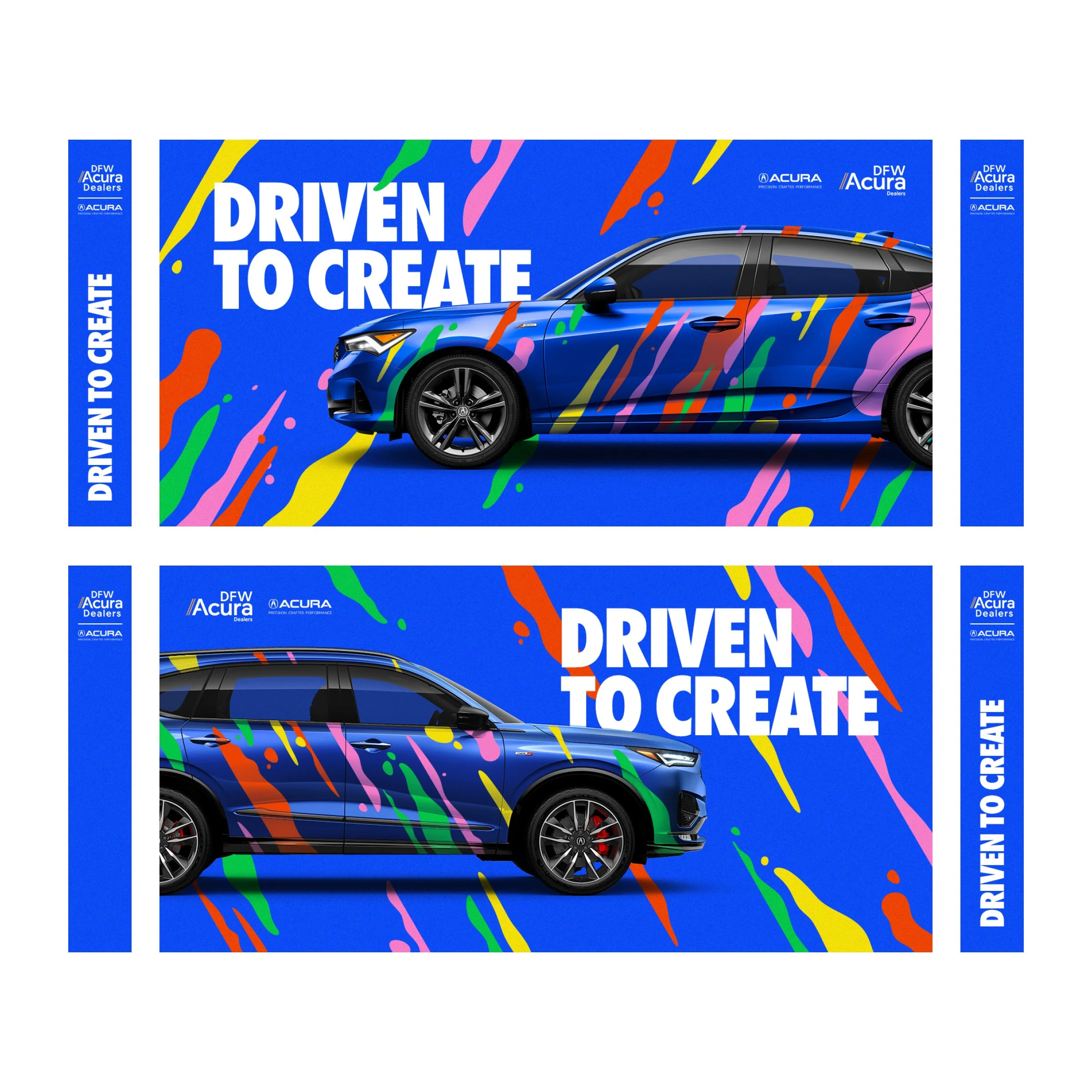 Driven to Create Acura event concept for Texas Auto Show at State Fair of Texas