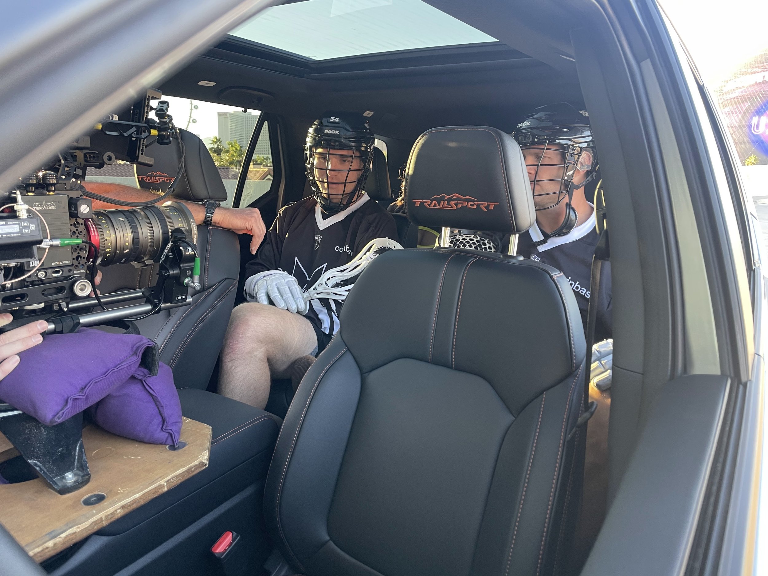 Las Vegas Desert Dogs and Honda behind the scenes.