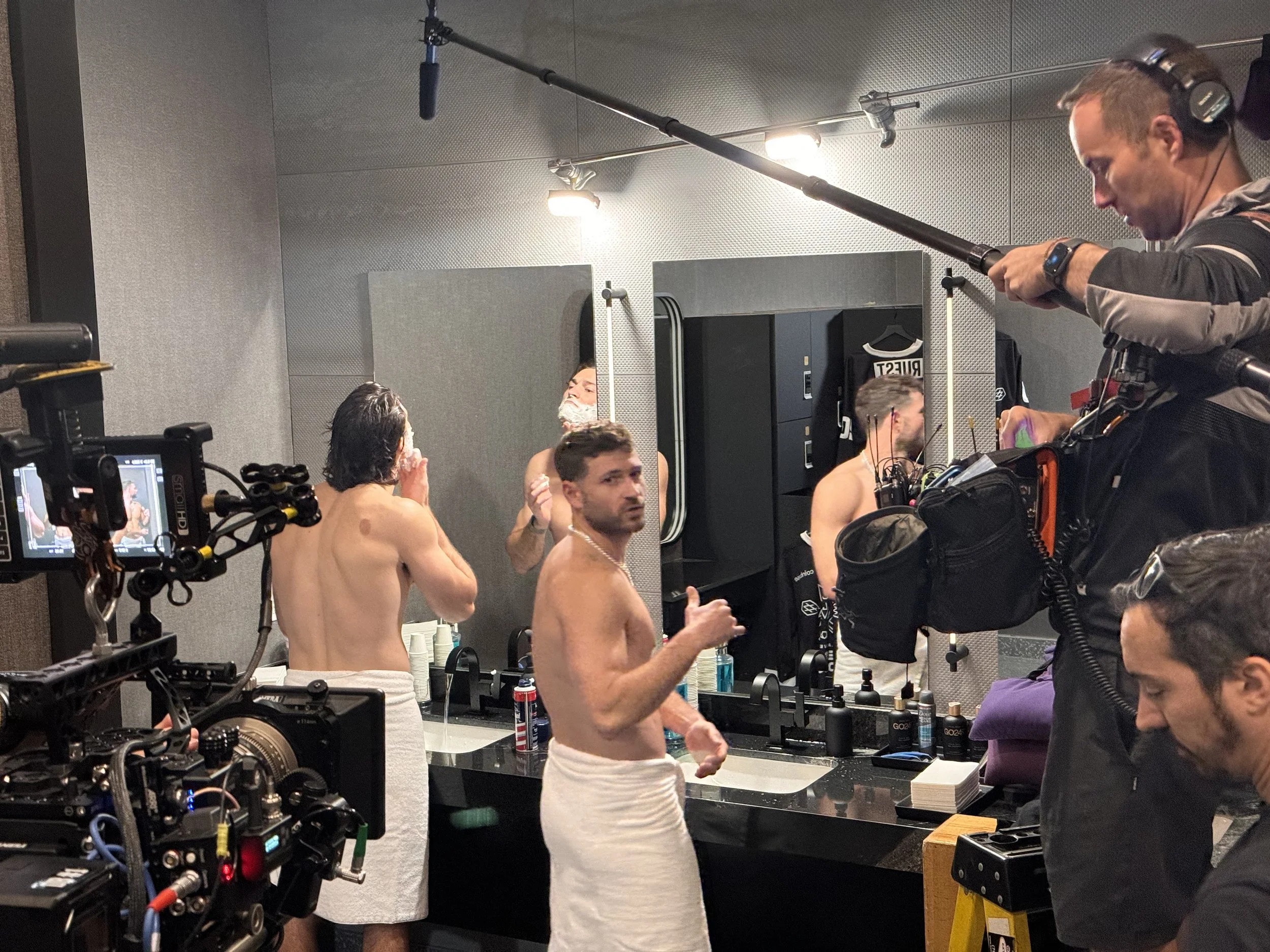 Las Vegas Desert Dogs and Honda behind the scenes.