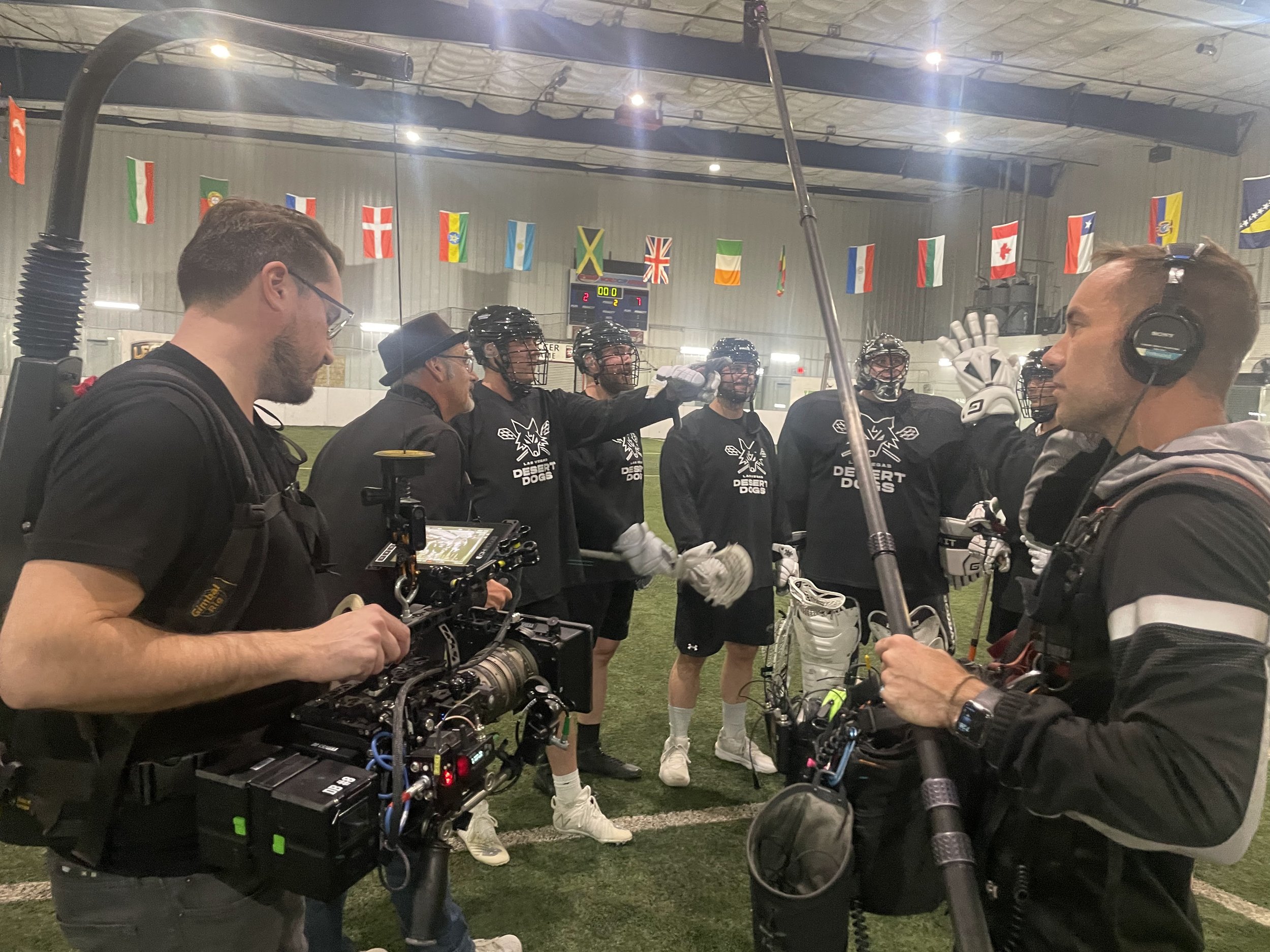 Las Vegas Desert Dogs and Honda behind the scenes.