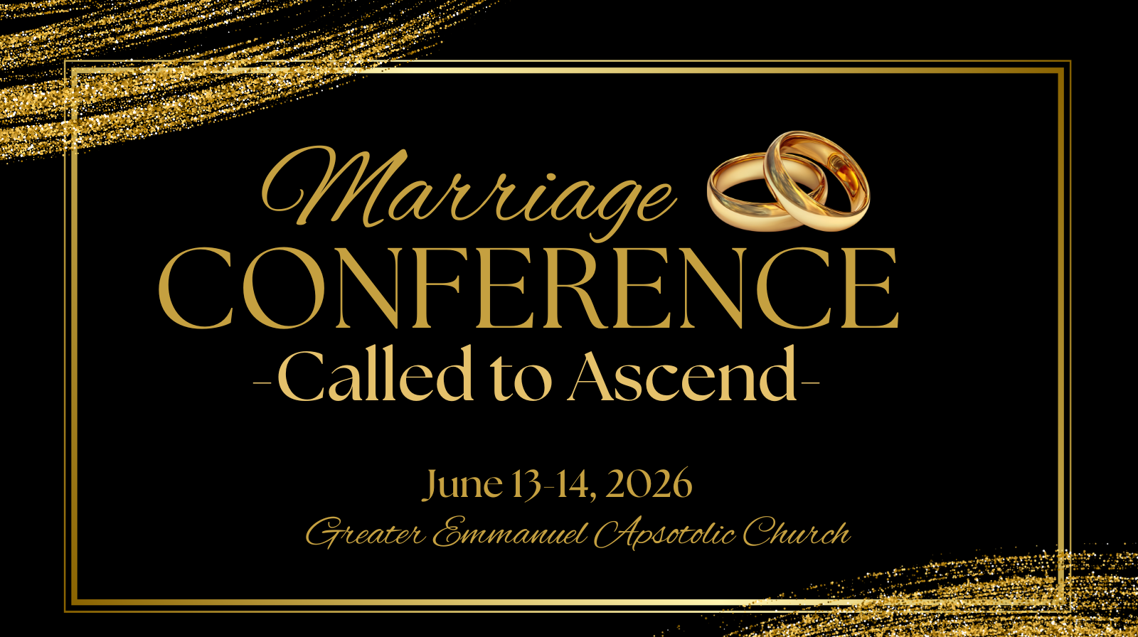 2026 Marriage Conference (Single)