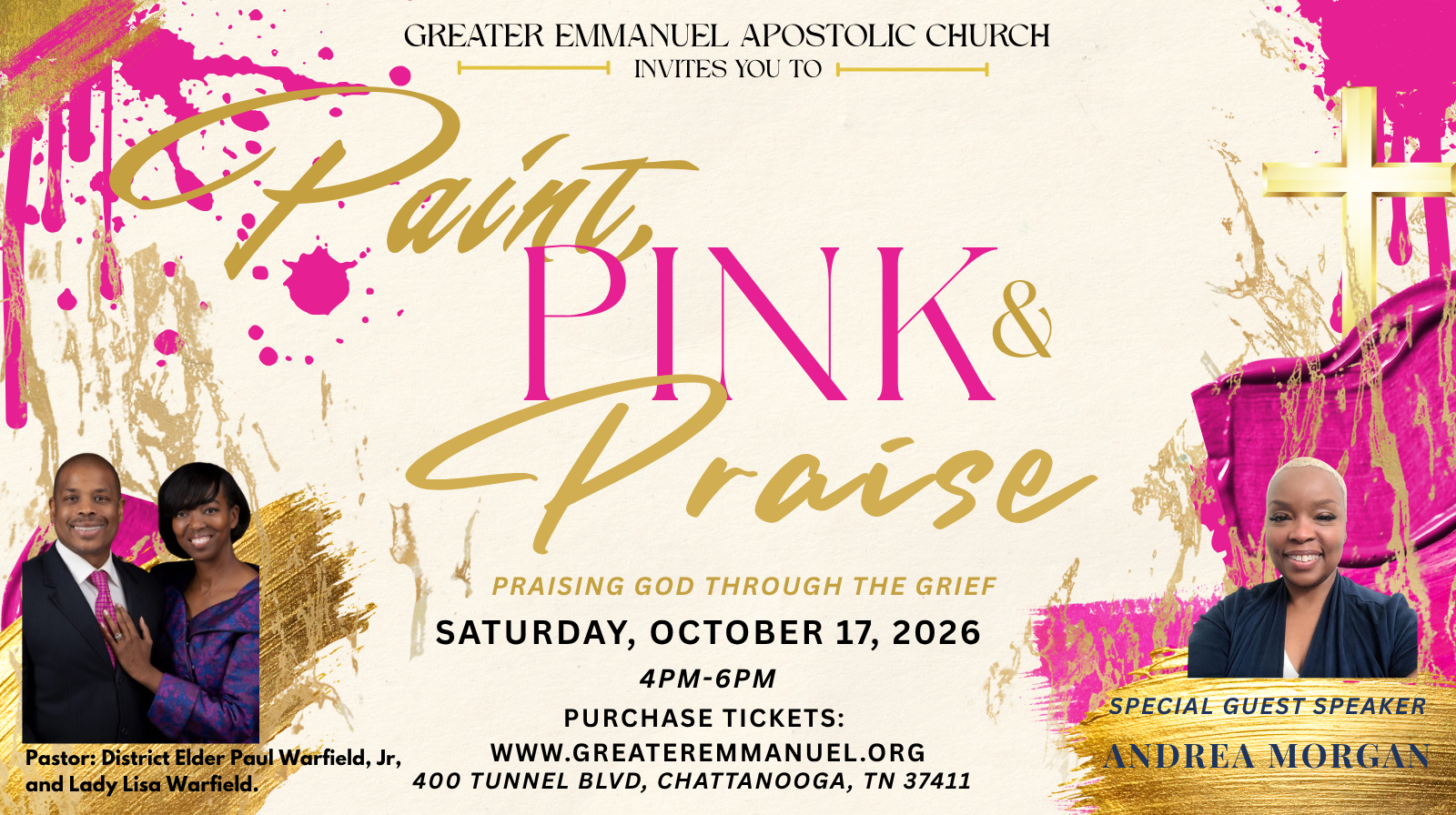 Paint, Pink, and Praise (Adult)