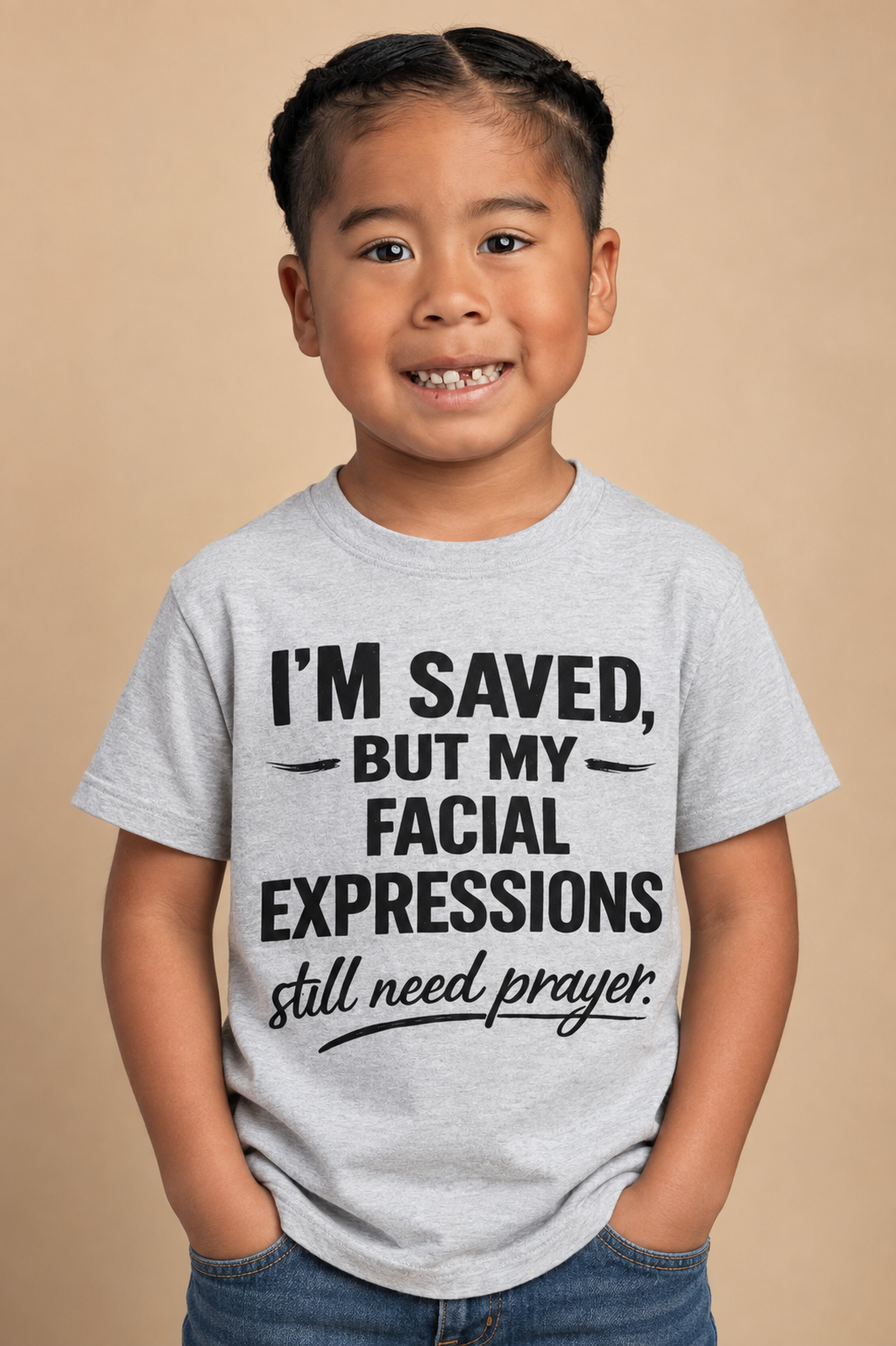 "I'm Saved..." Youth Unisex Tee