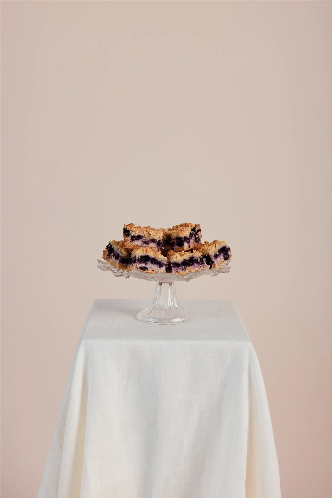 Lemon and Blueberry Crumble