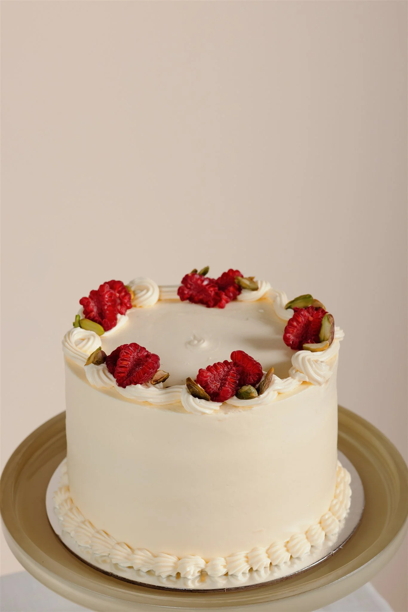 Pistachio and Raspberry