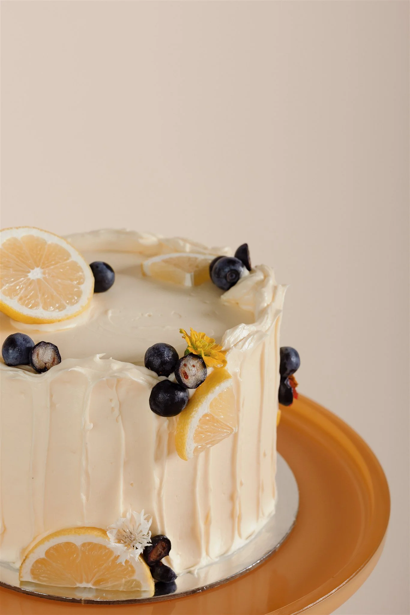 Lemon and Blueberry