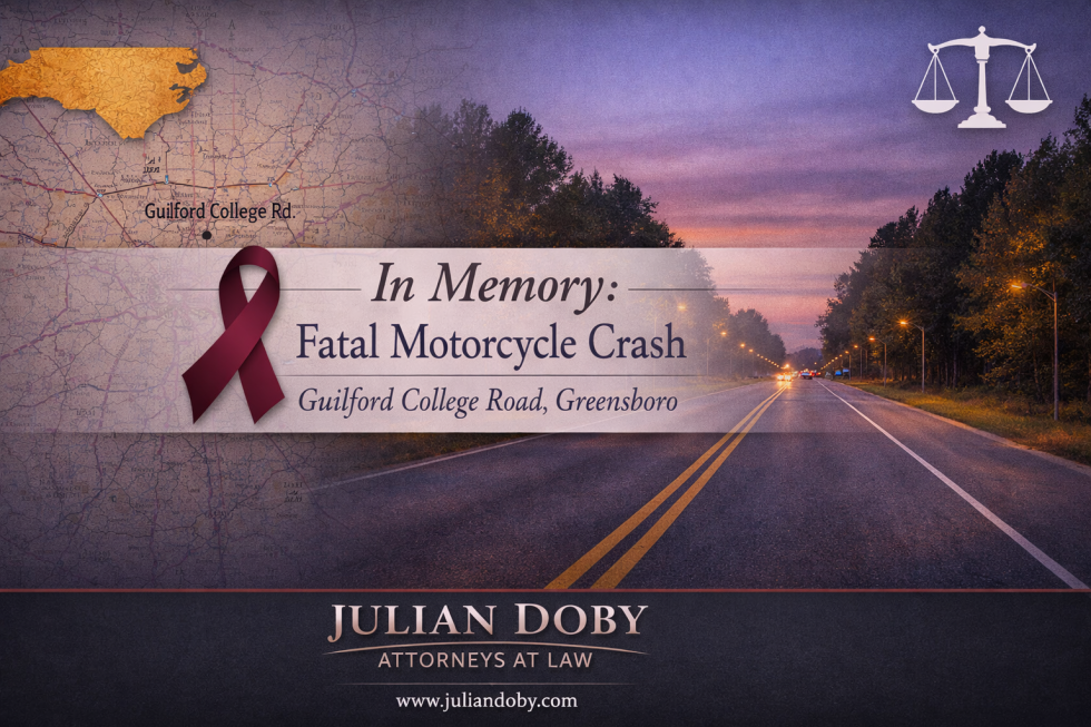 Greensboro Motorcycle Crash Claims Life of Jamestown Father on New Year’s Day