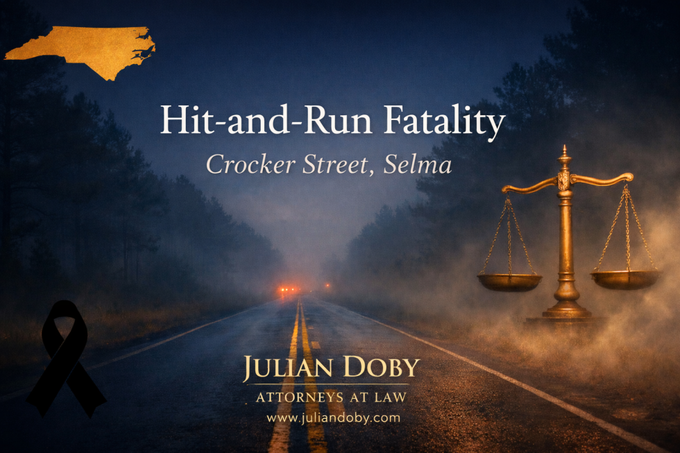 SELMA HIT-AND-RUN ACCIDENT LEAVES PEDESTRIAN DEAD – WRONGFUL DEATH RIGHTS IN NORTH CAROLINA