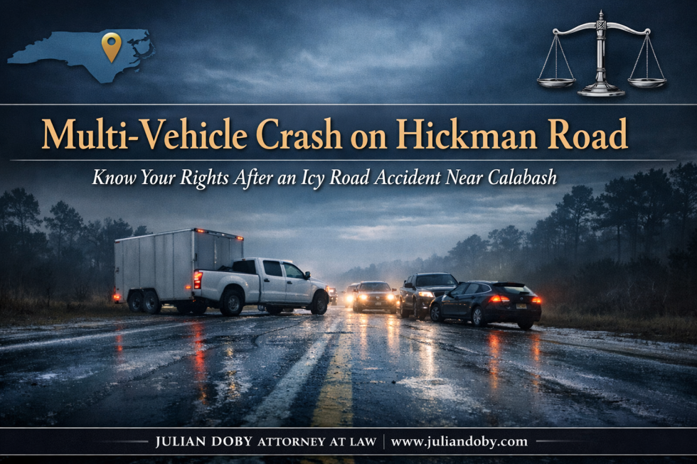 Multi-Vehicle Head-On Crash Near Calabash on Hickman Road – What Injured Drivers Should Know
