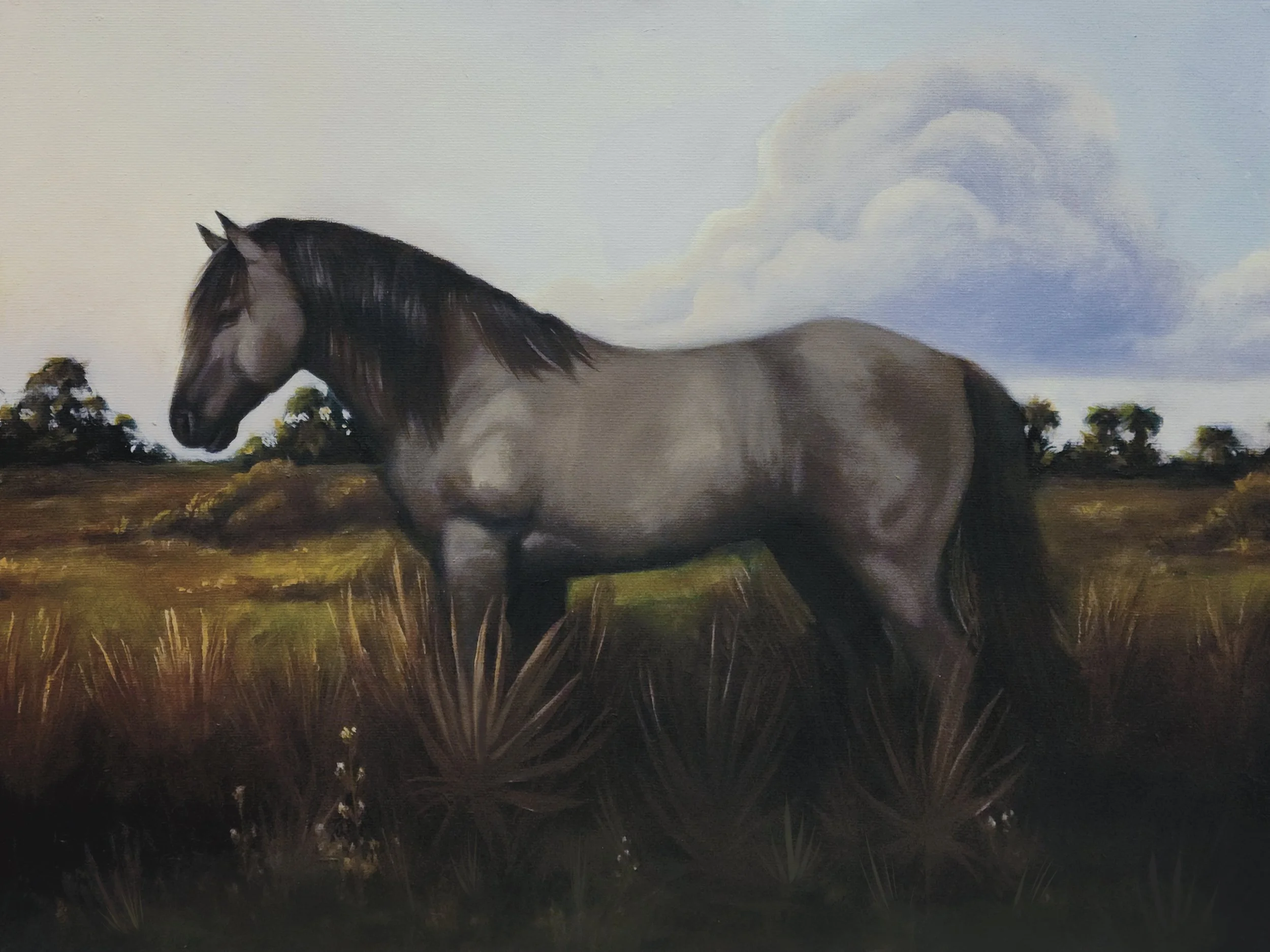 Marshtackie Oil Painting