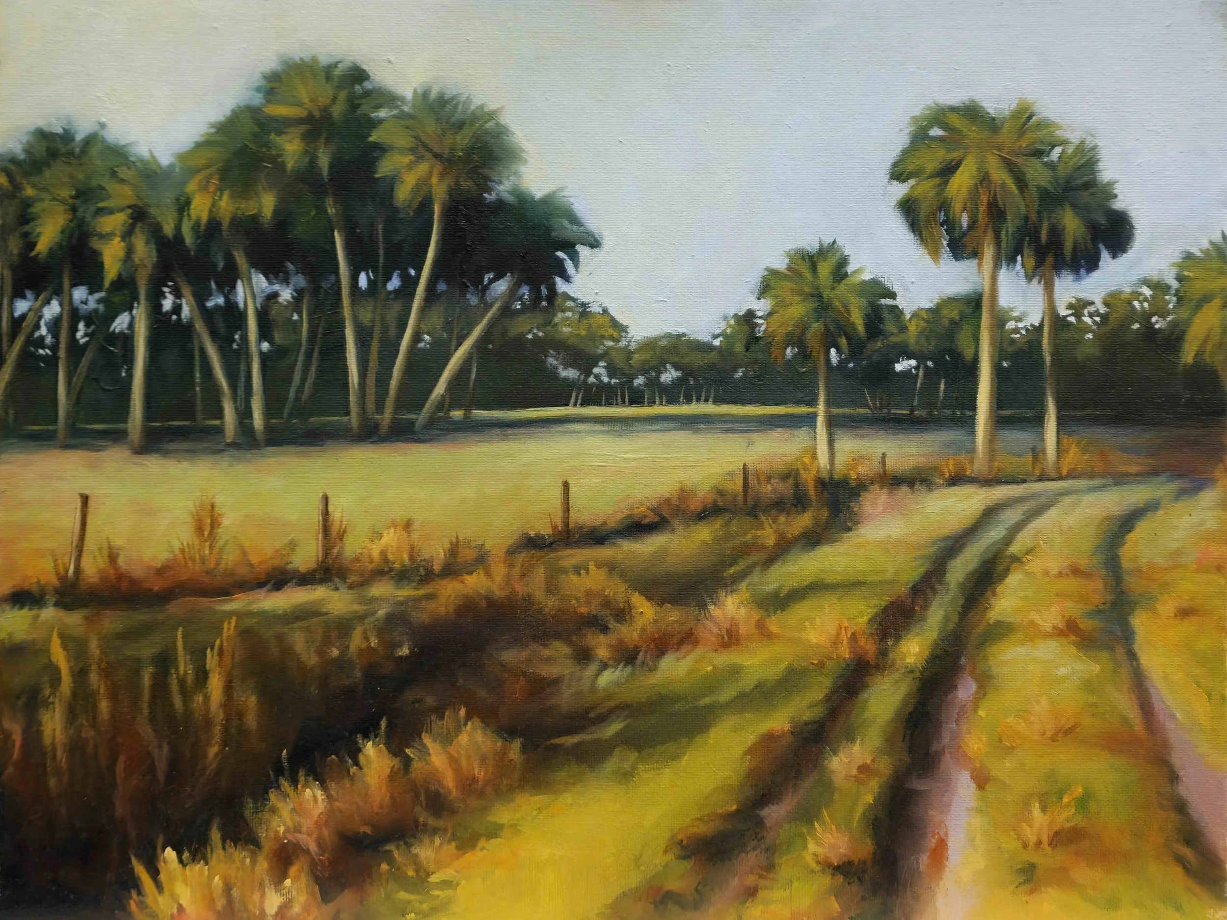 Florida Landscape Oil Painting