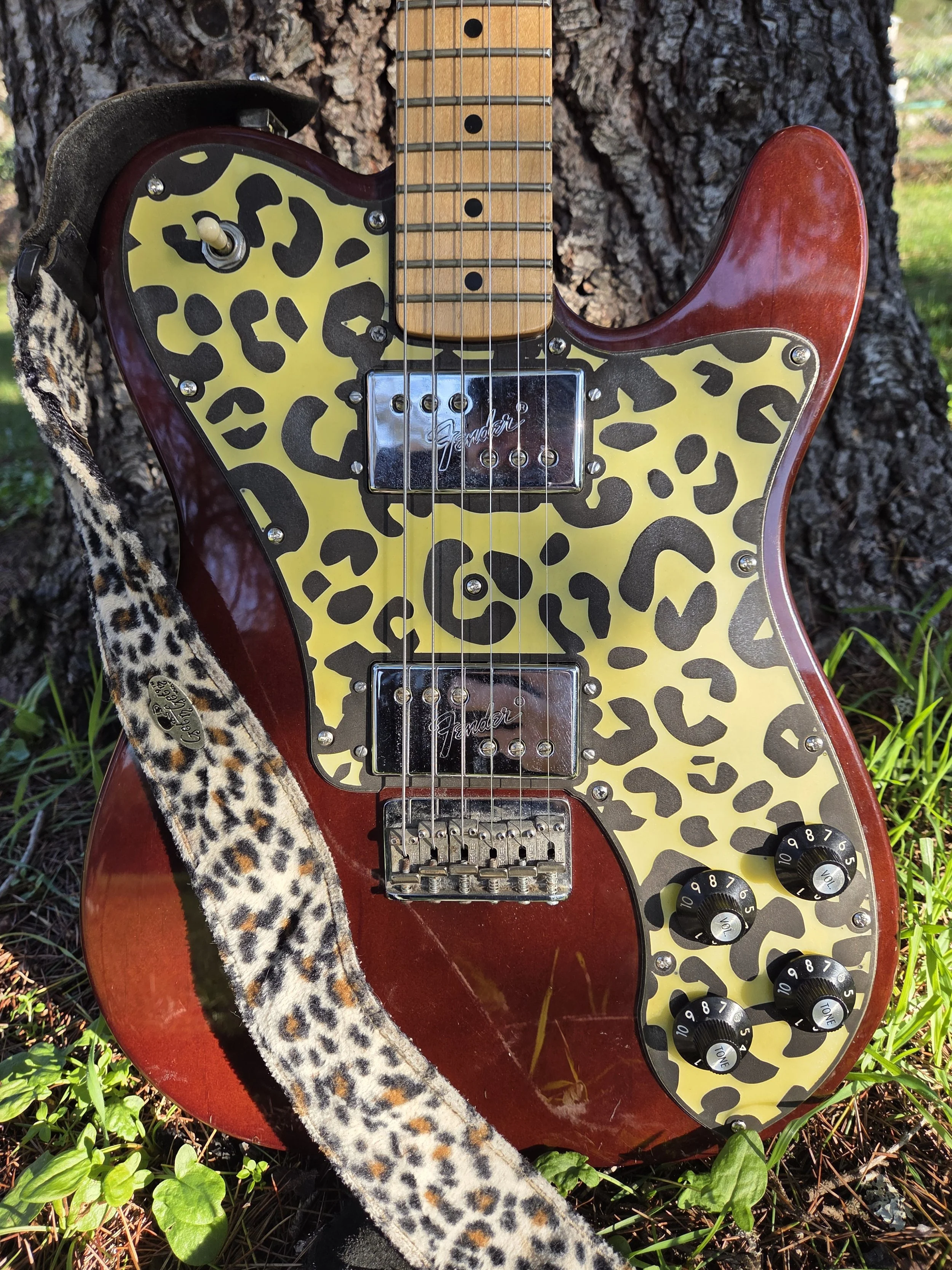 Prototype pickguard to fit Fender Telecaster Deluxe