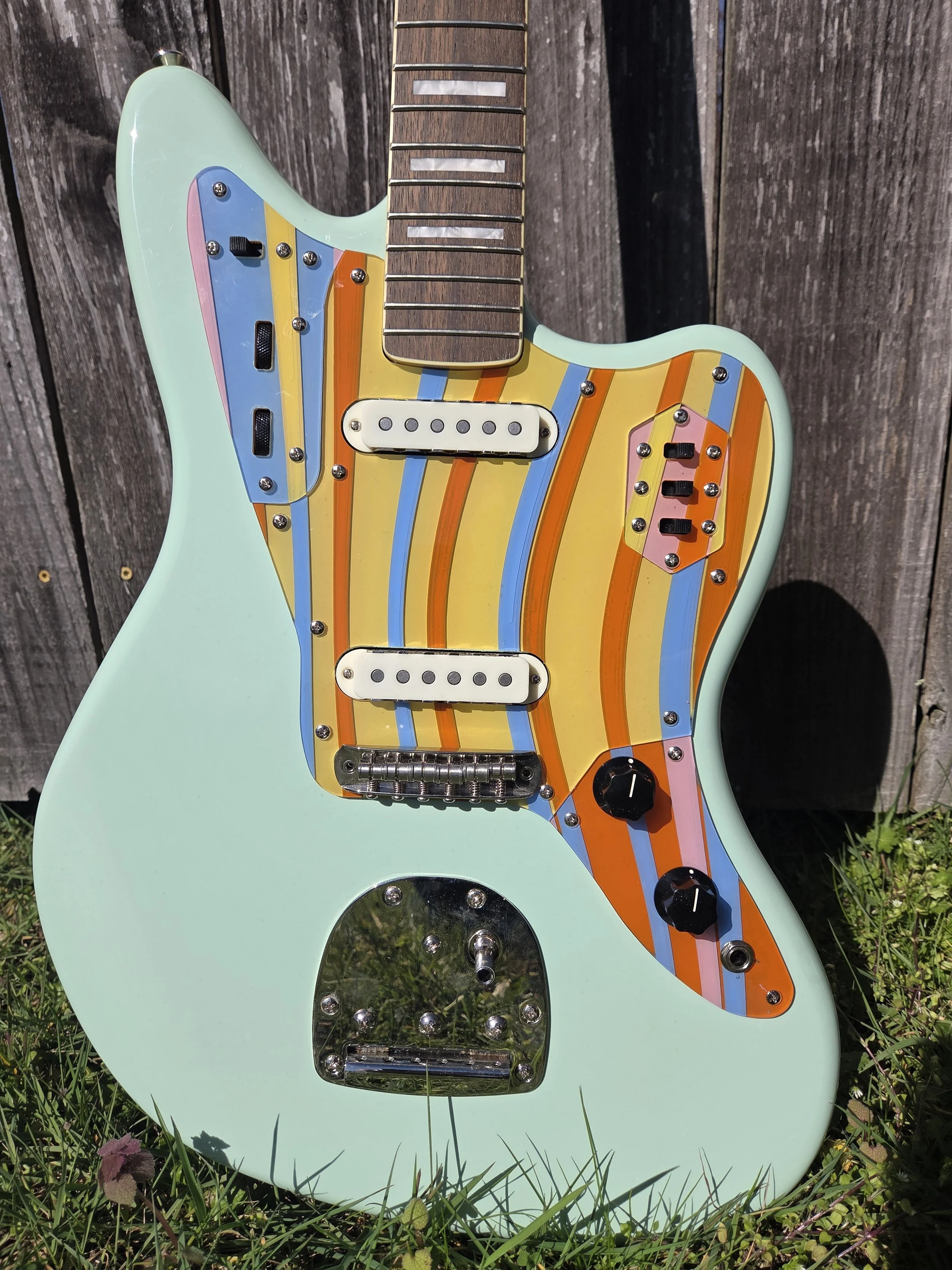 Pickguard and control plates to fit Squier Classic Vibe Jaguar