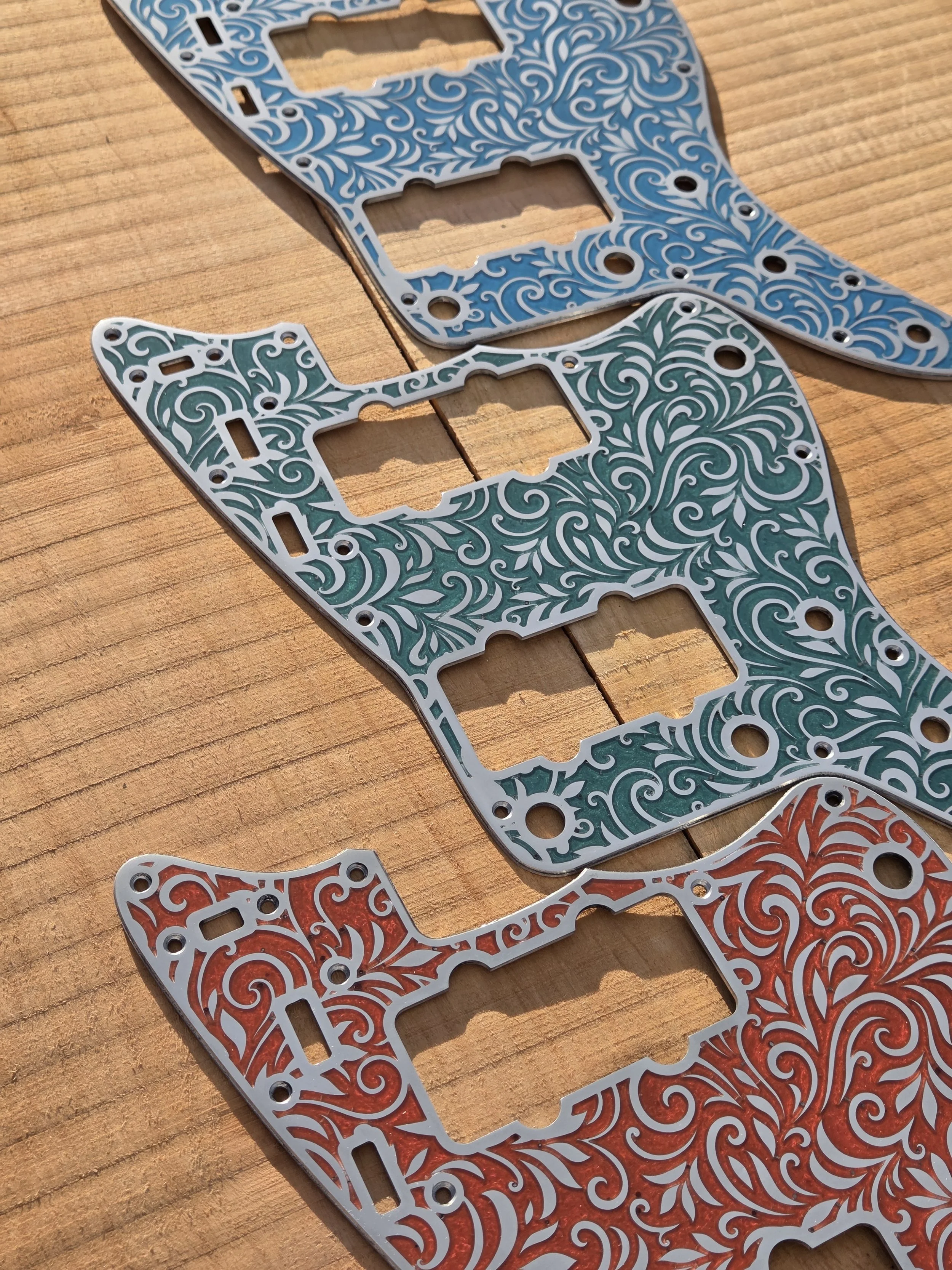 First small batch of pickguards to fit Squier Classic Vibe Jazzmaster