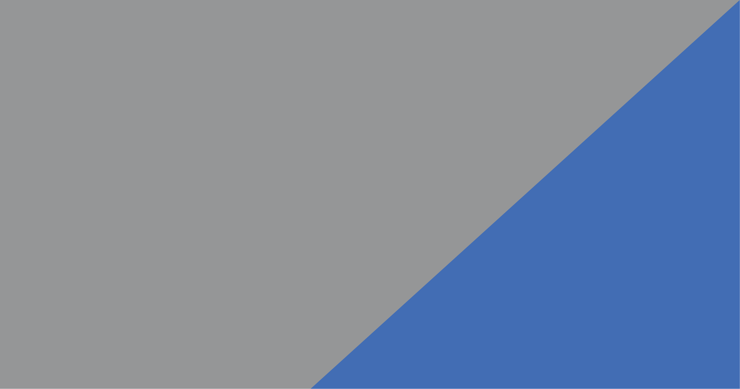 The image is a background with a diagonal split, with the top-left portion in gray and the bottom-right in blue.