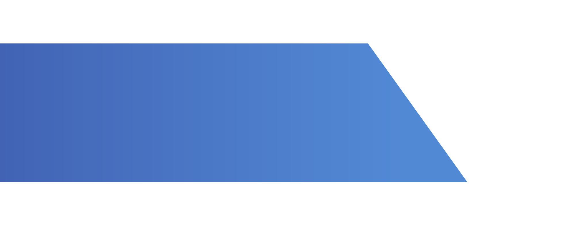 A blue tape measure showing inches with black markings on a white background.