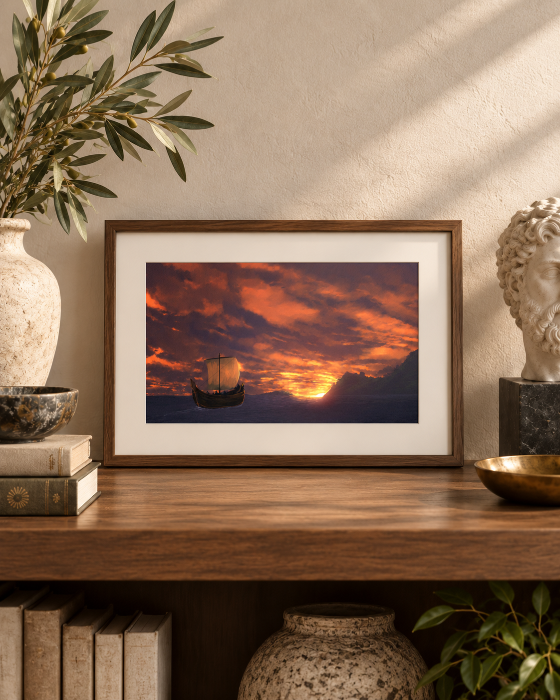 ITHACA, AT LAST (Print)