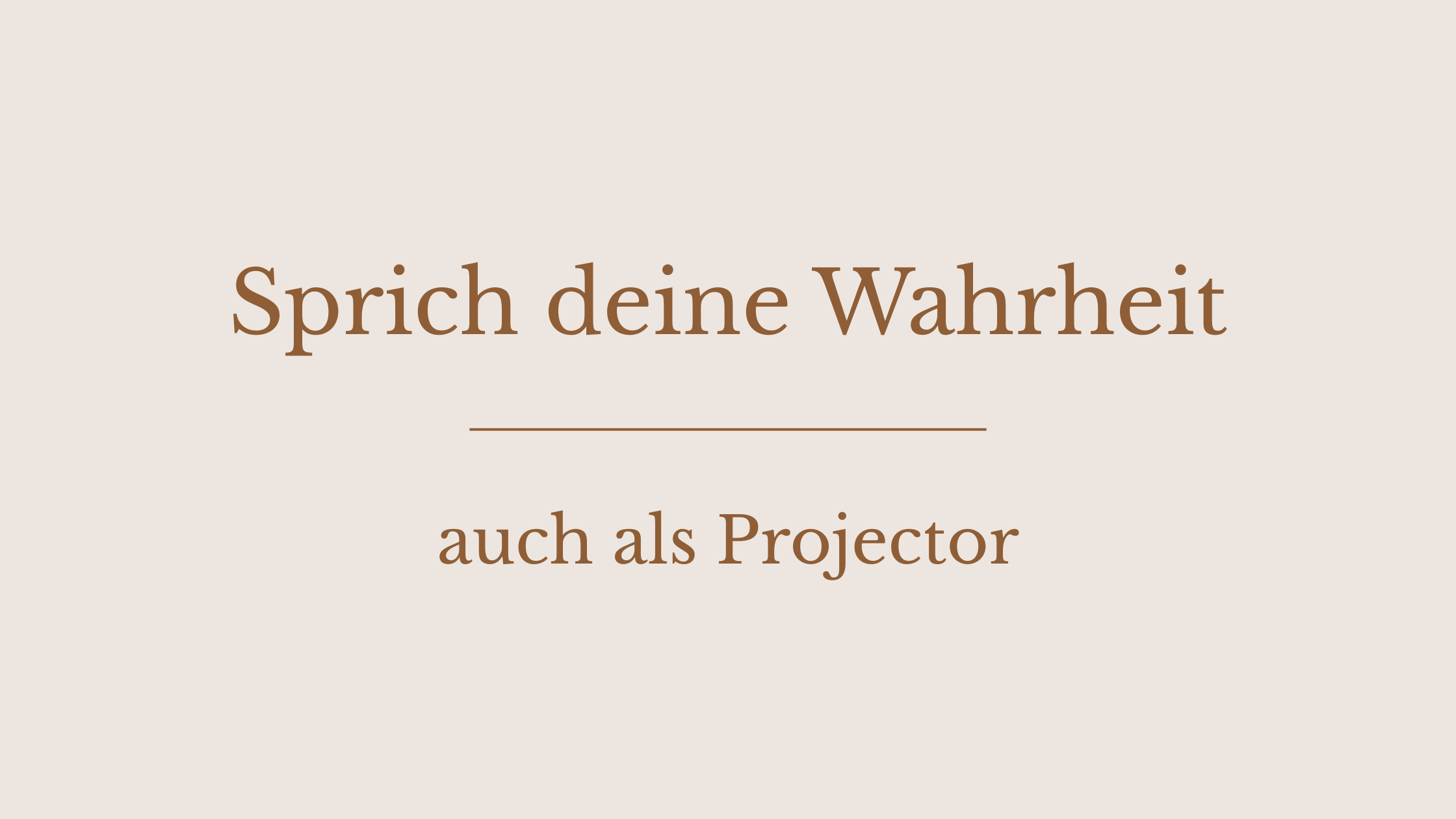 Warum du keine Einladung brauchst, um deine Wahrheit zu sprechen.