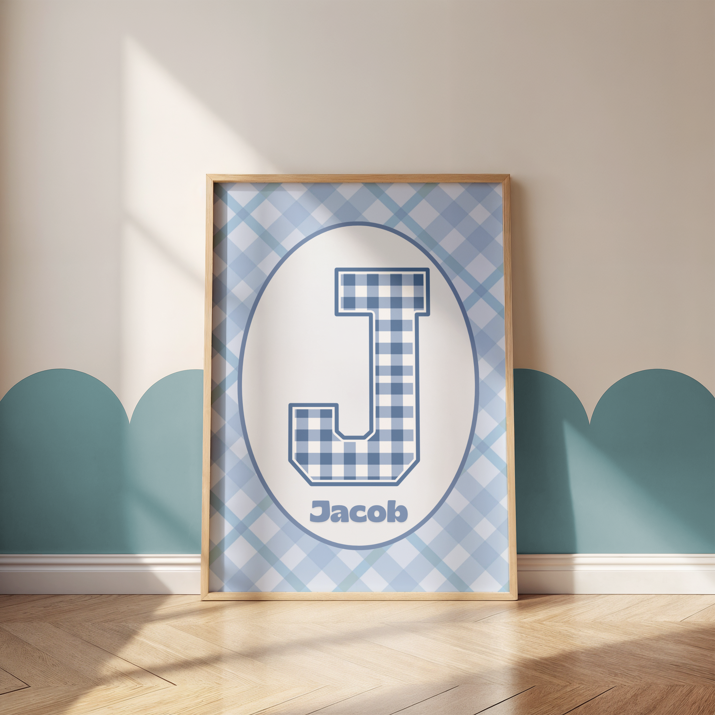 Pastel Plaid Custom Print