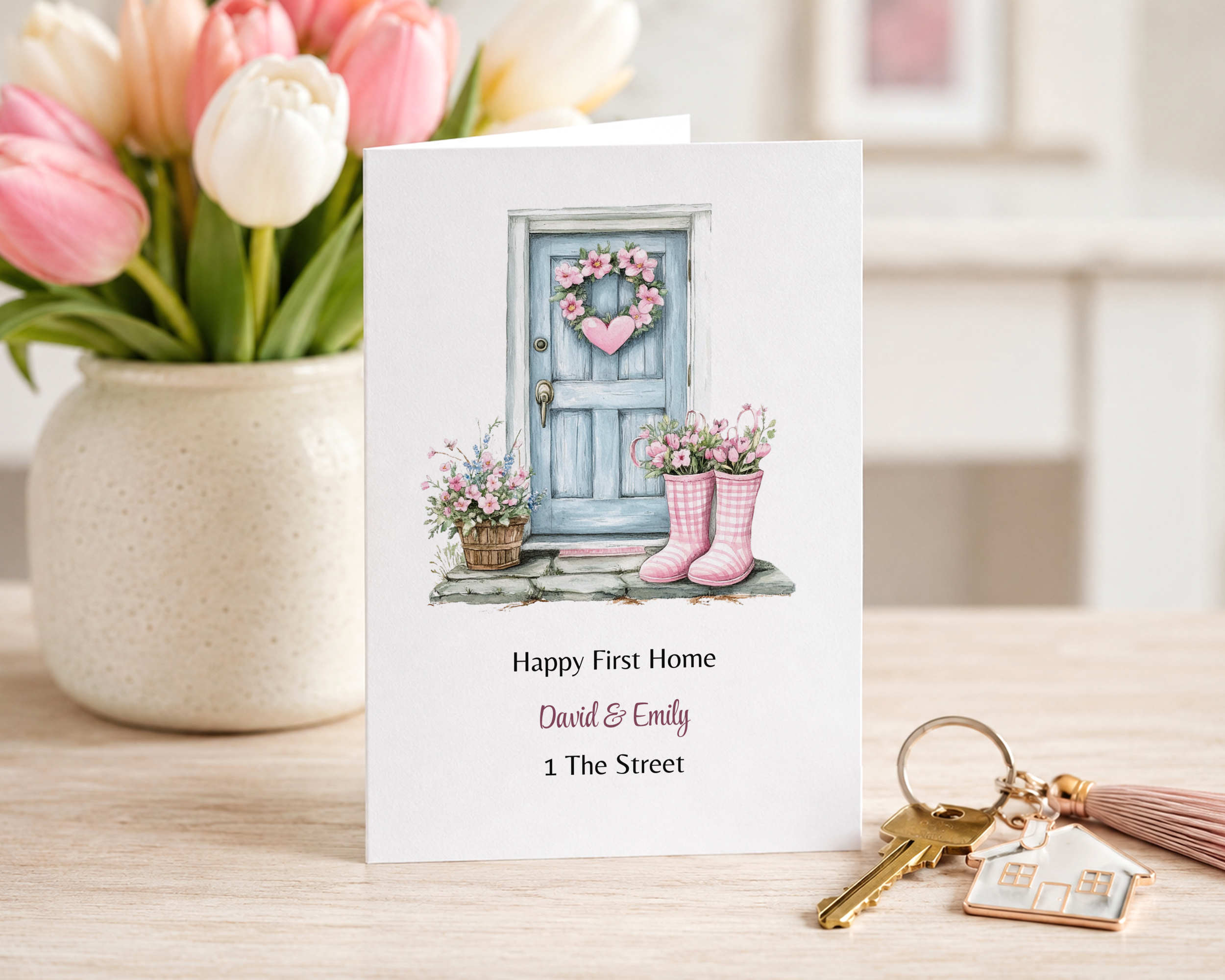 Welly Themed New Home Card