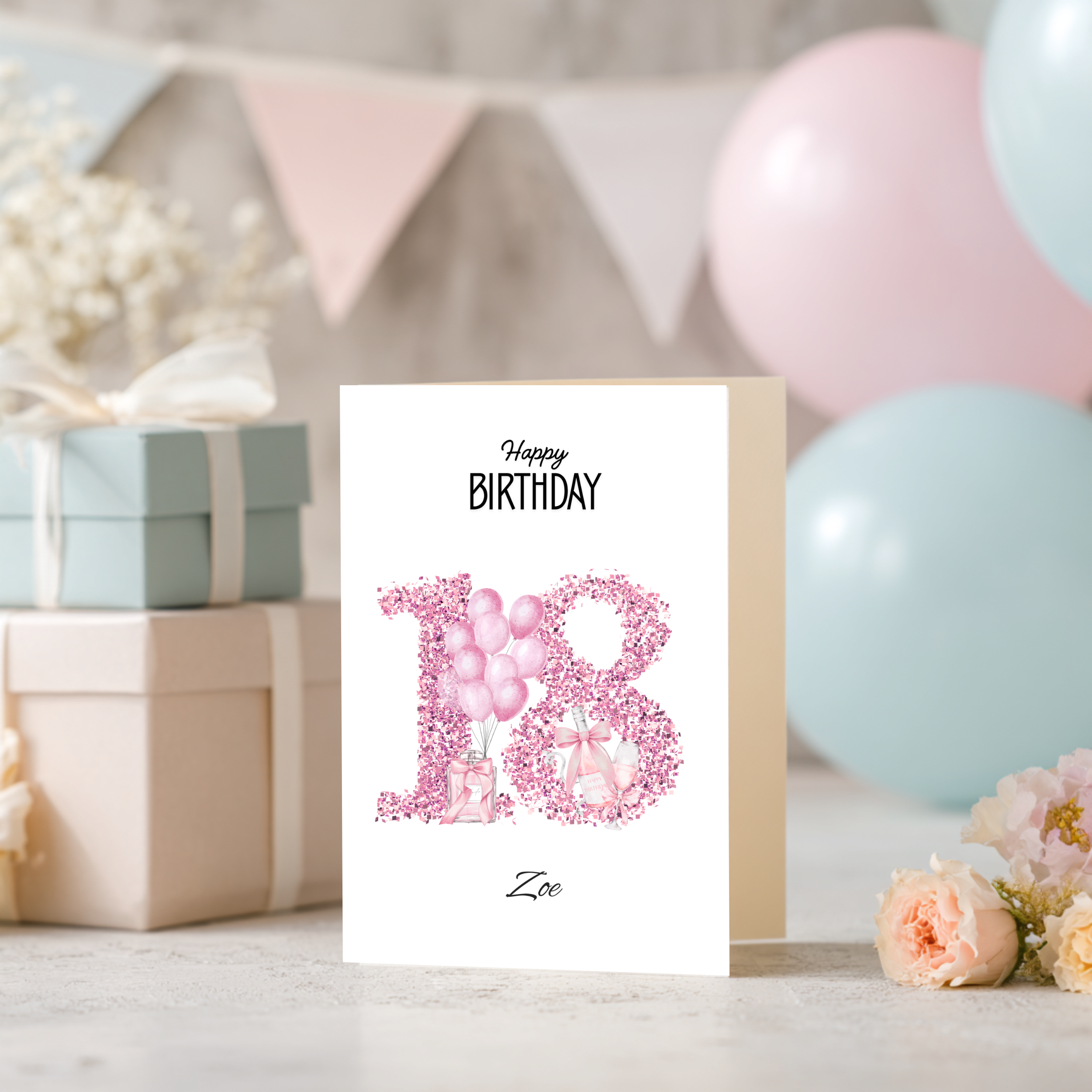 Happy 18th Birthday Card