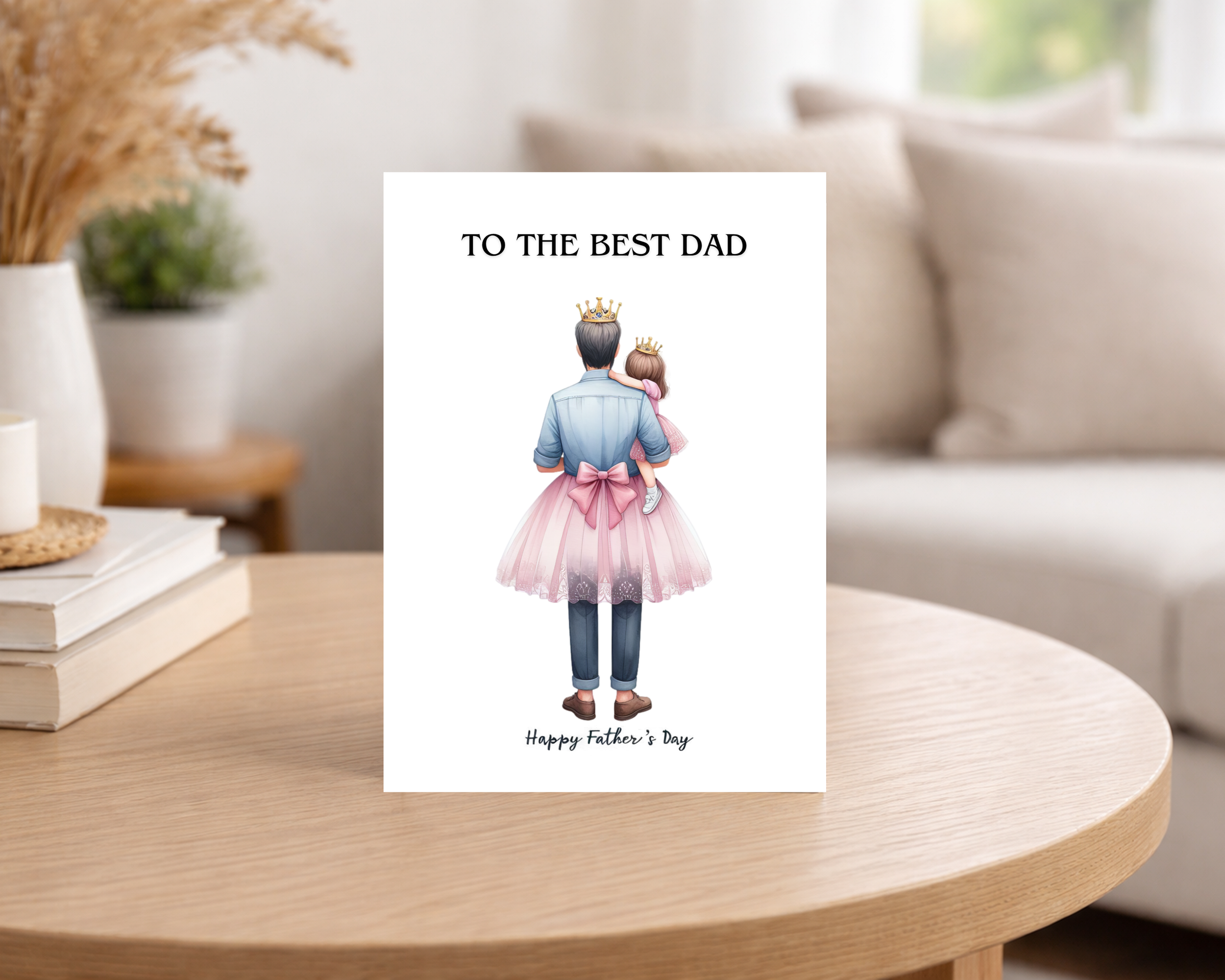 To The Best Dad Fathers Day Card