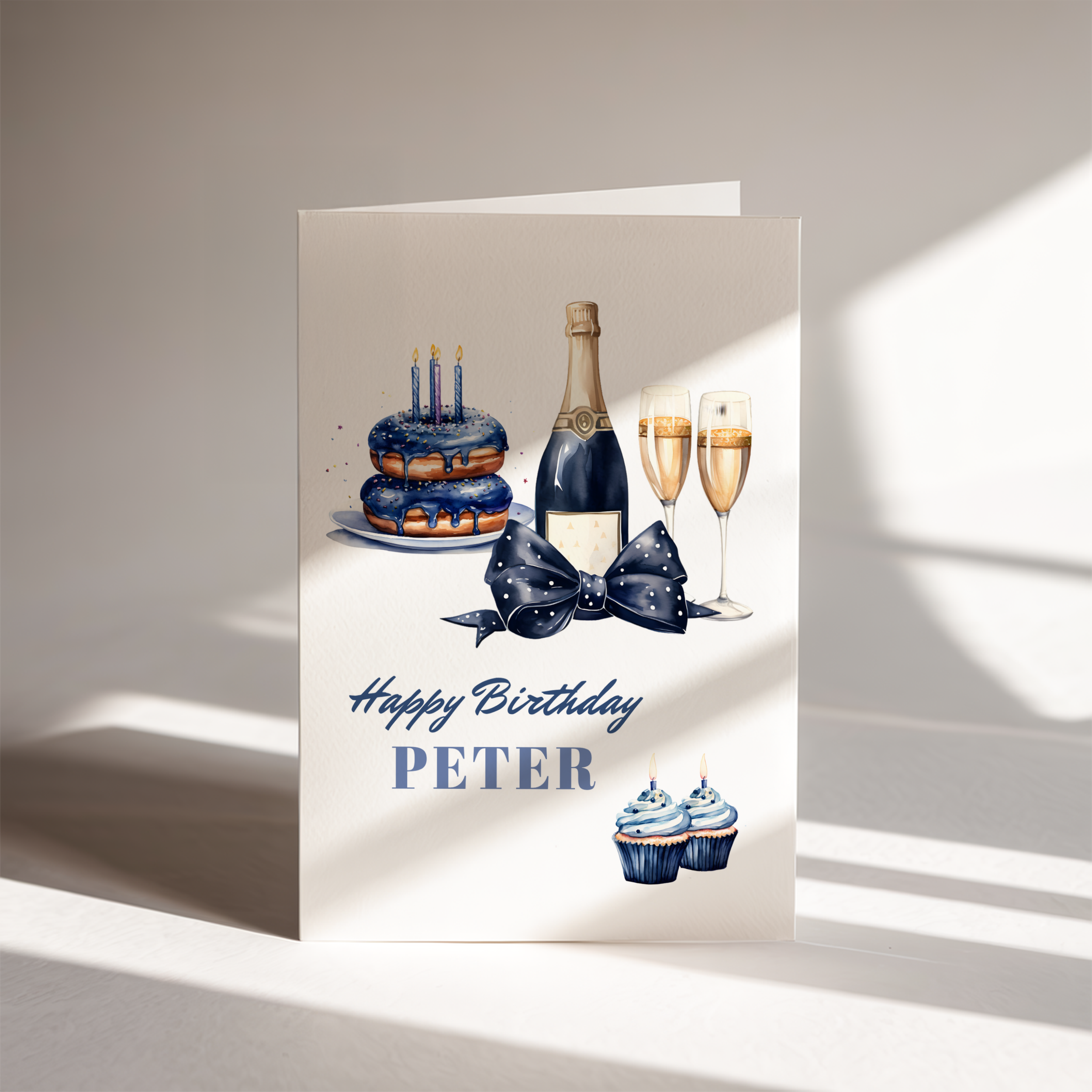 Personalised Birthday Card For Him