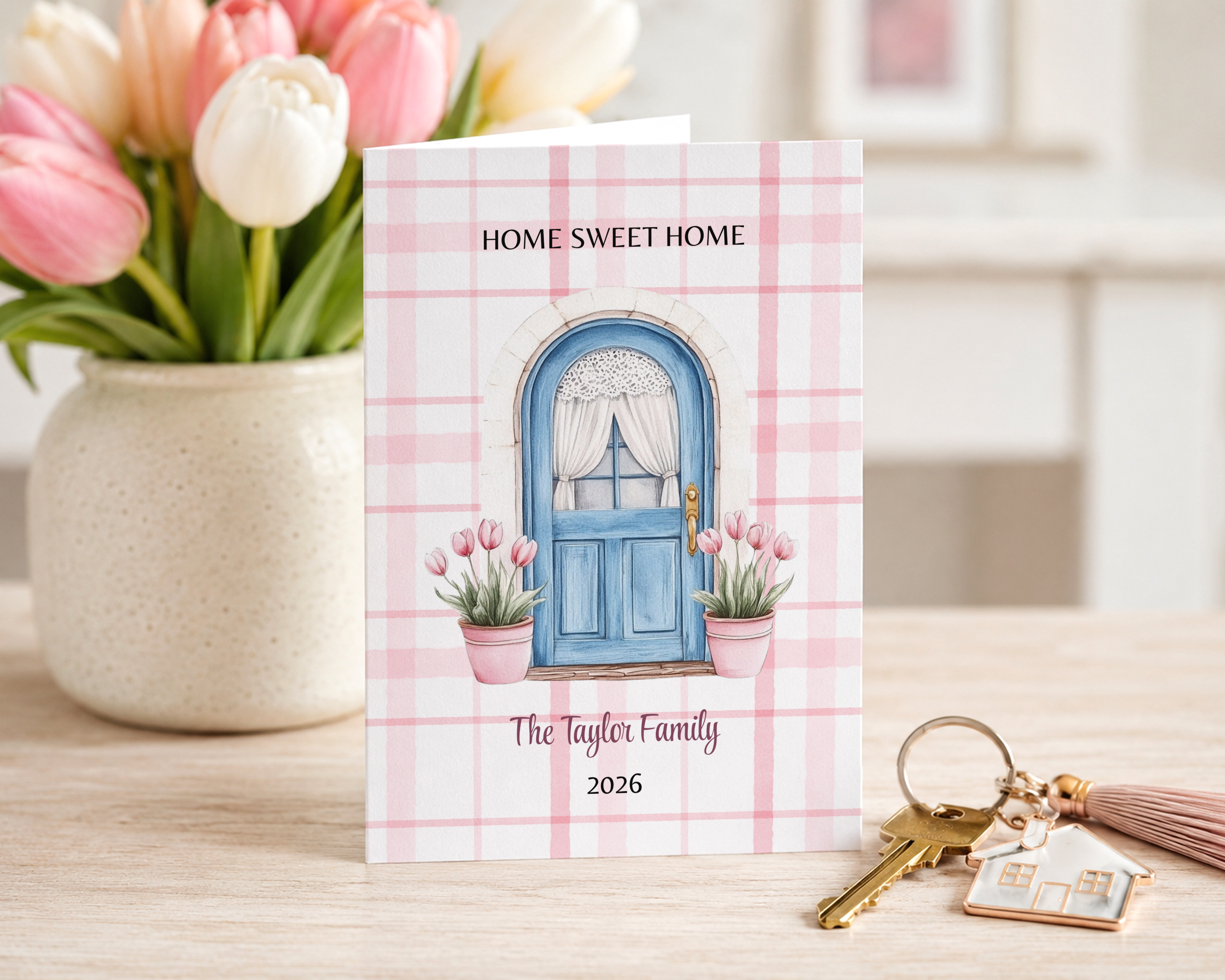 Personalised New Home Card