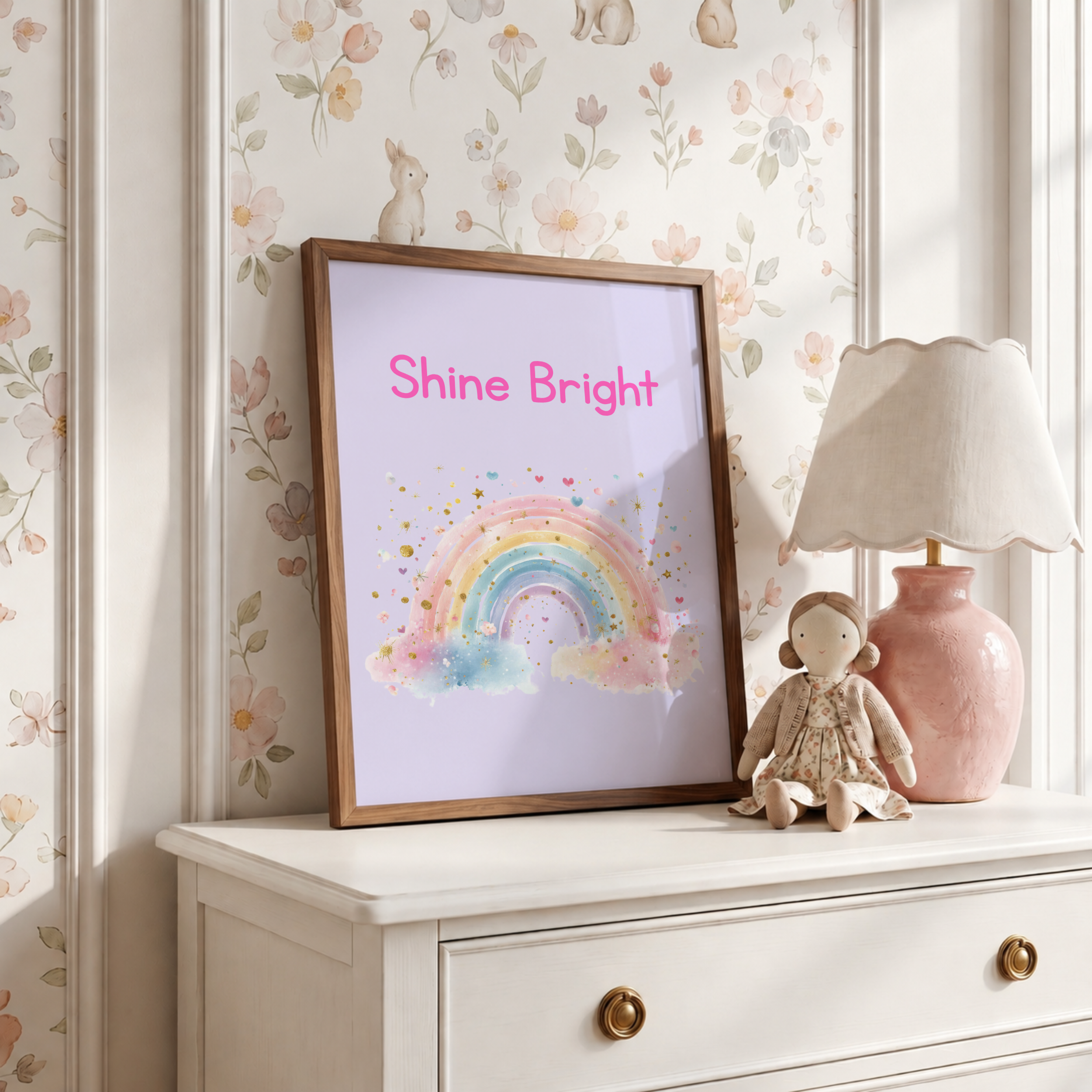 Pastel Rainbow Print
