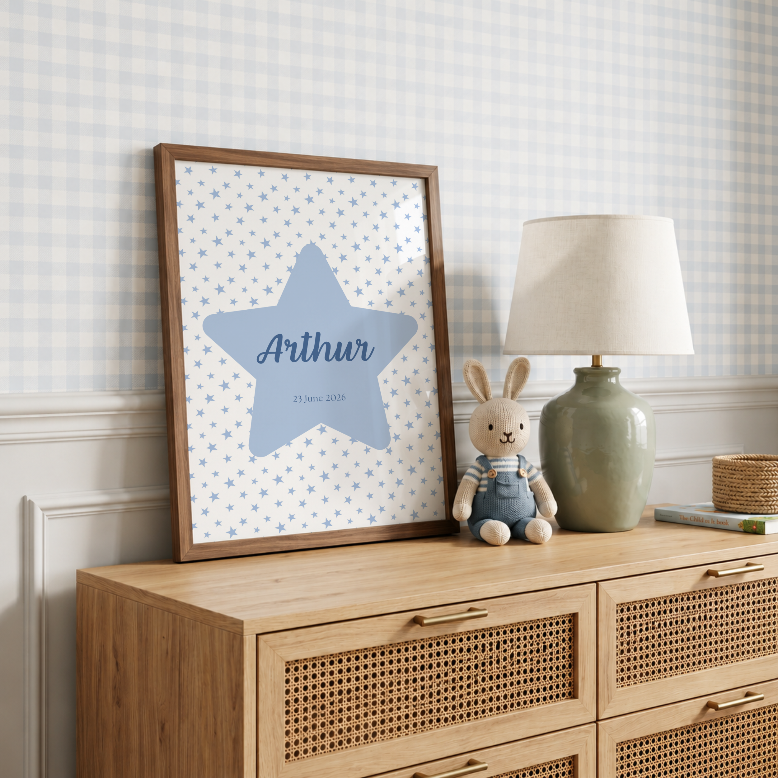 Custom Nursery Name Print