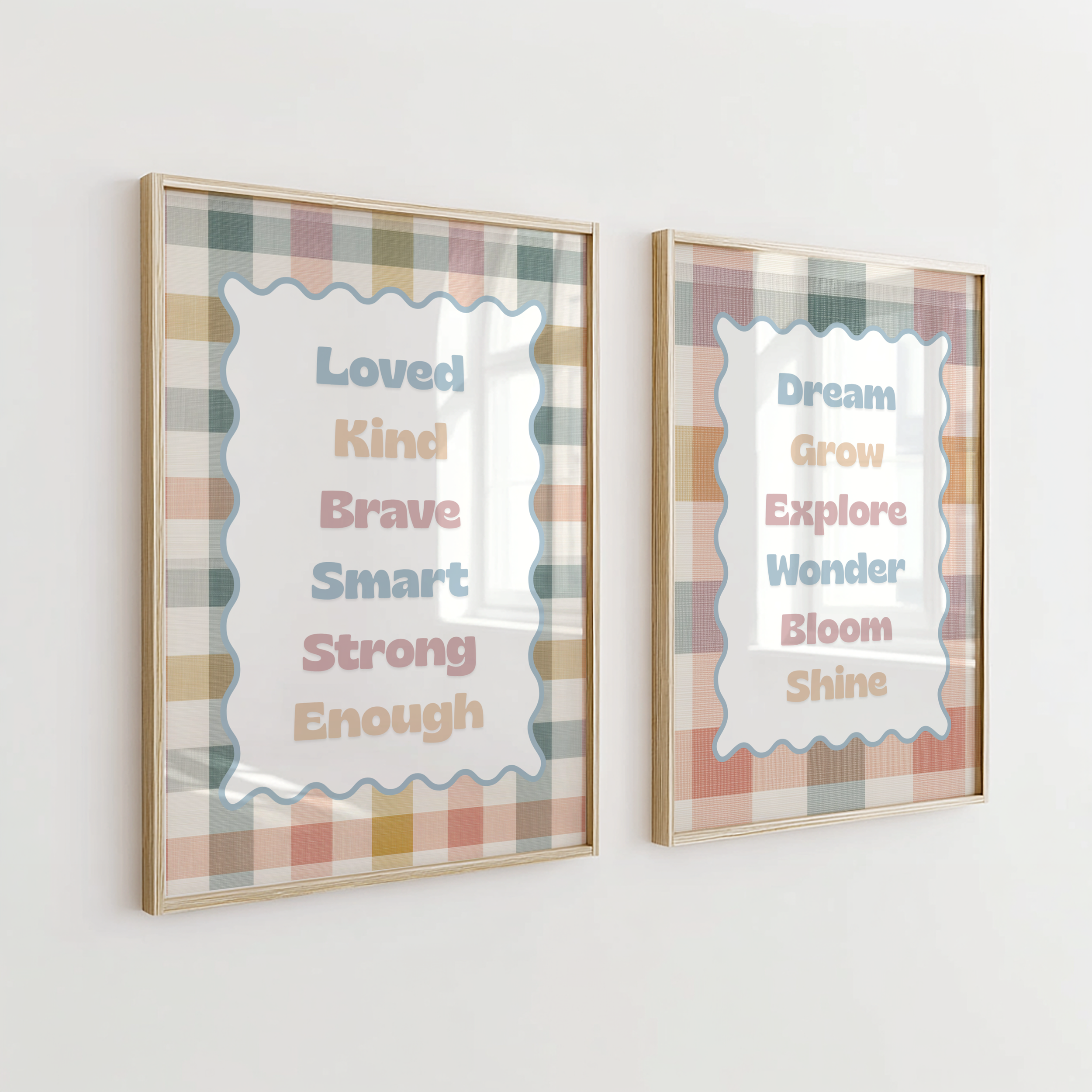 Neutral Pastel Affirmation Print Set