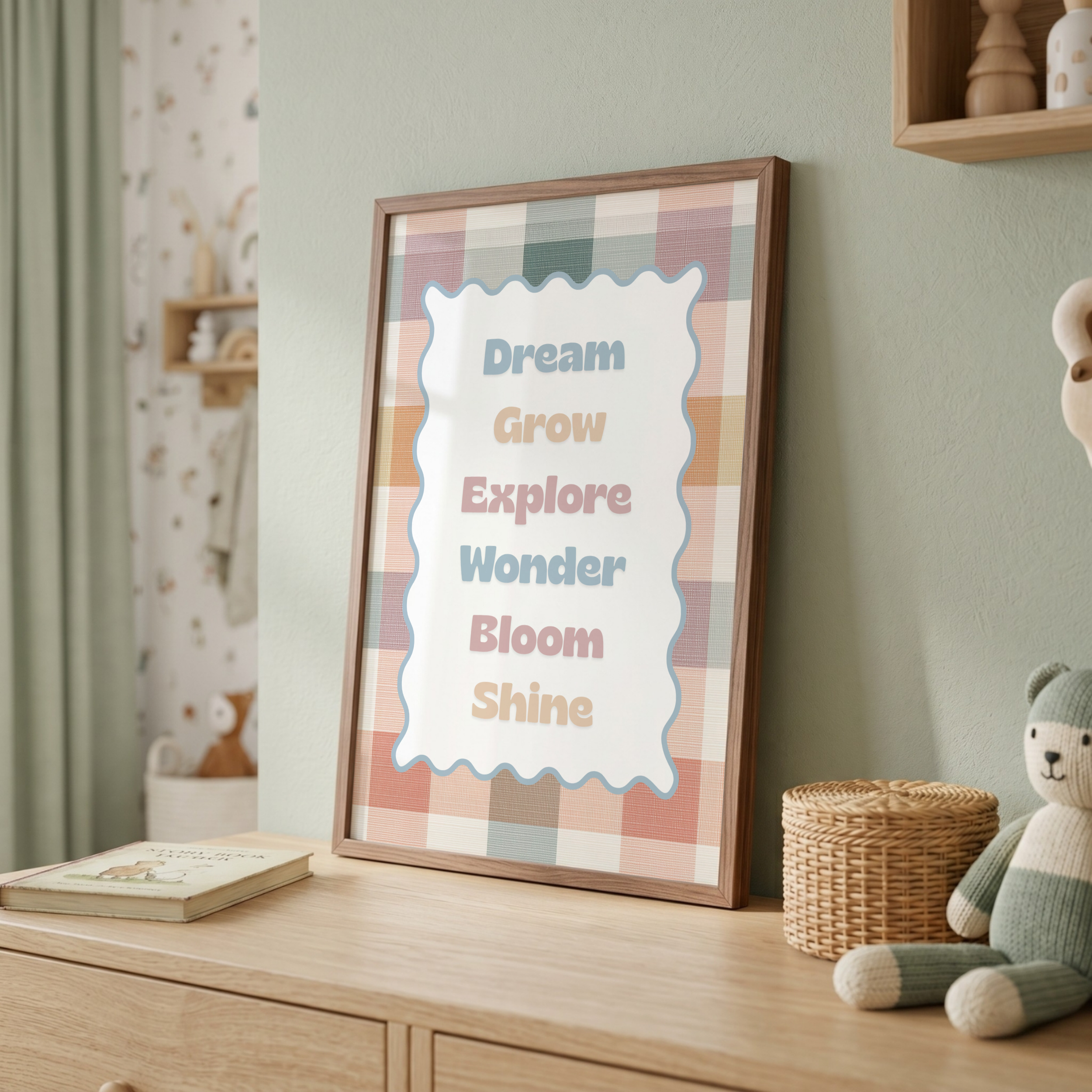 Pastel Gender Neutral Affirmation Print