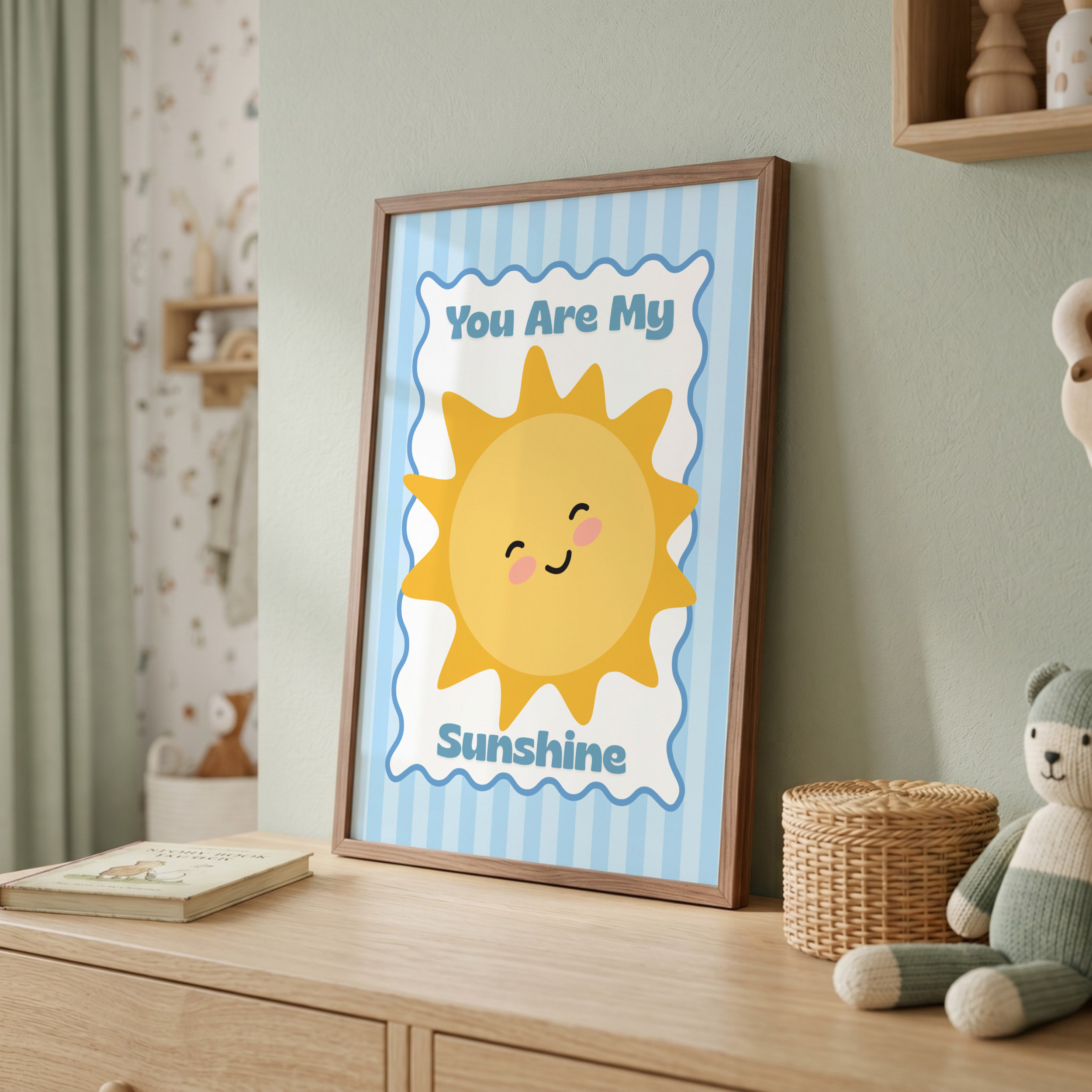 You Are My Sunshine Nursery Print