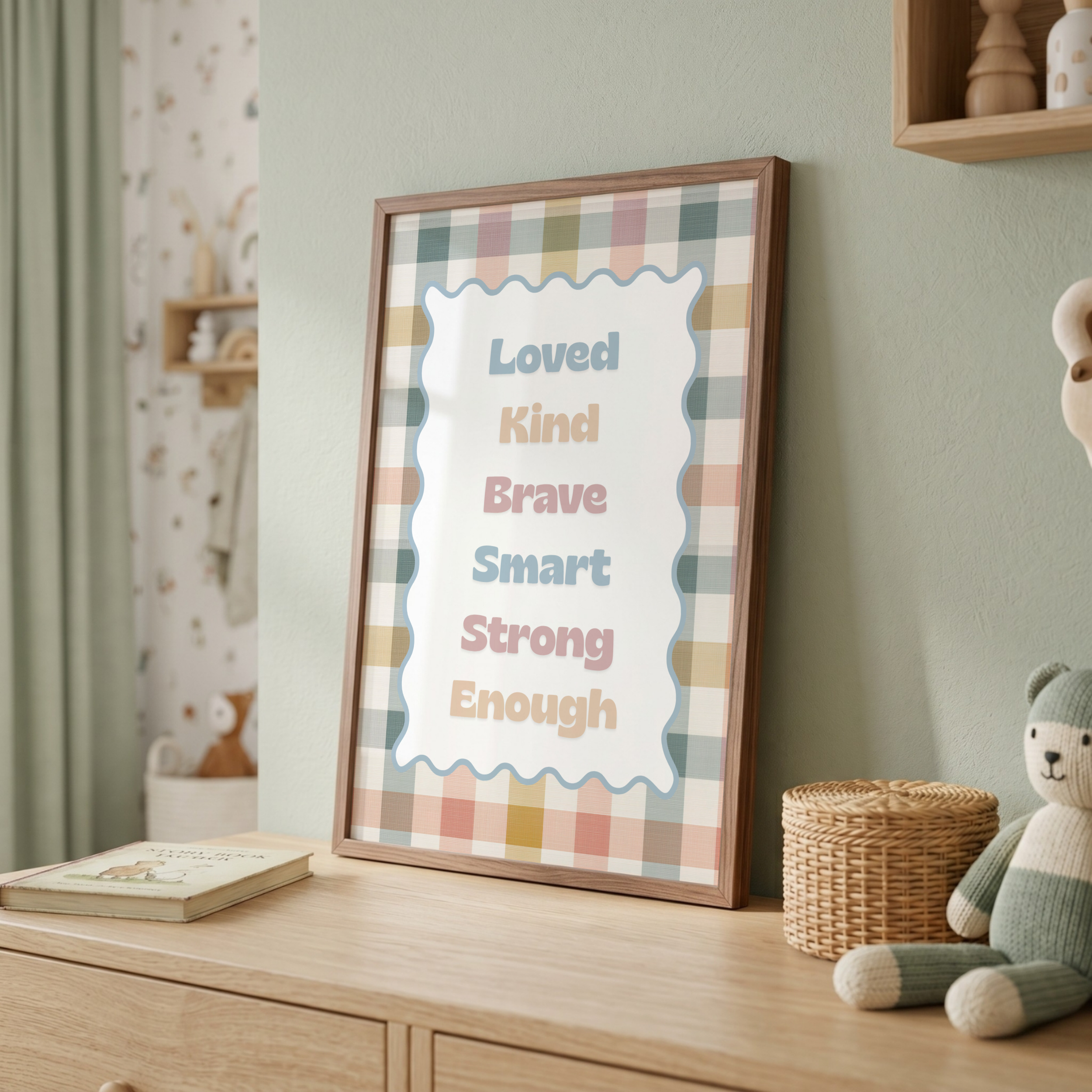 Gender Neutral Pastel Affirmation Print