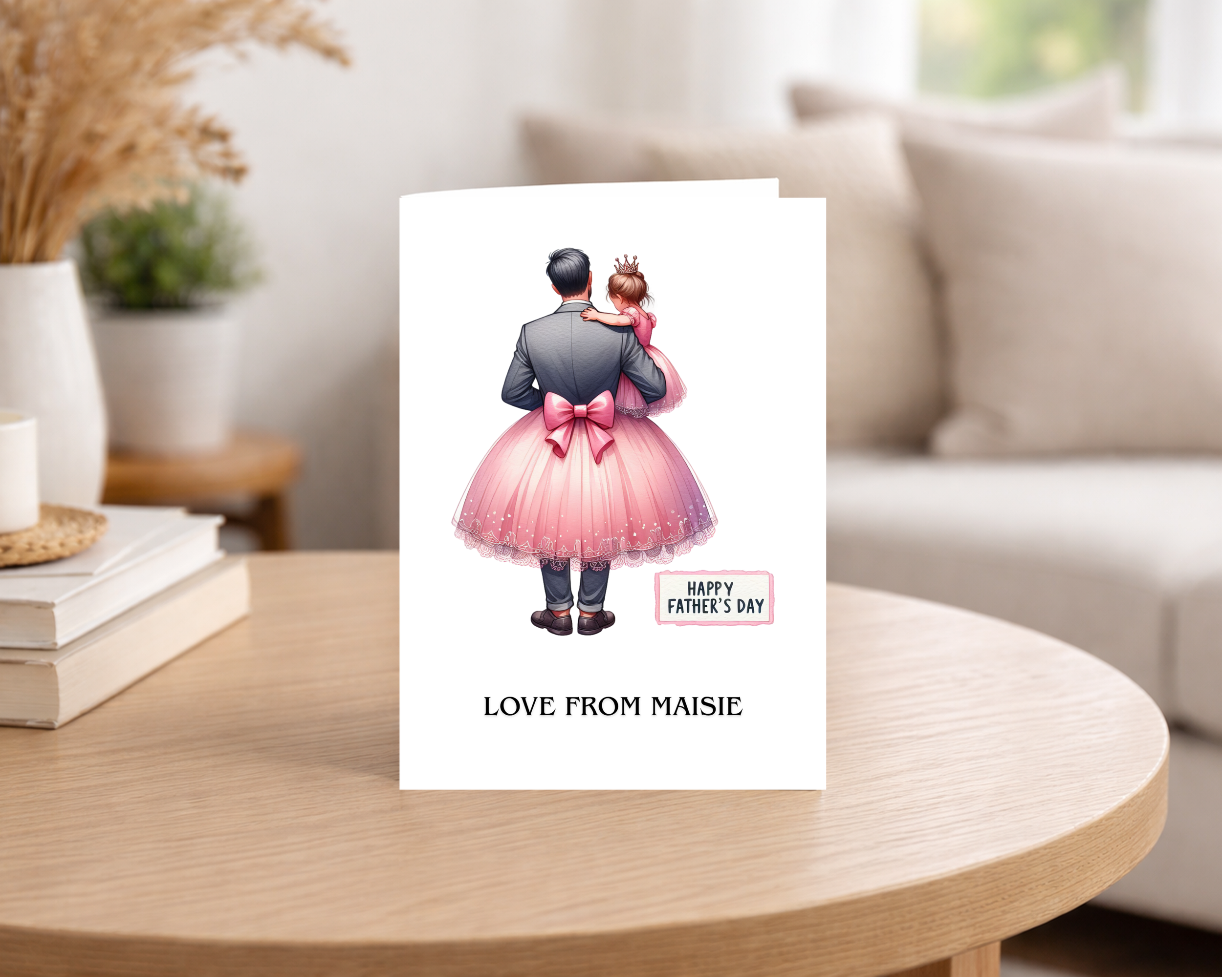 Personalised Fathers Day Card