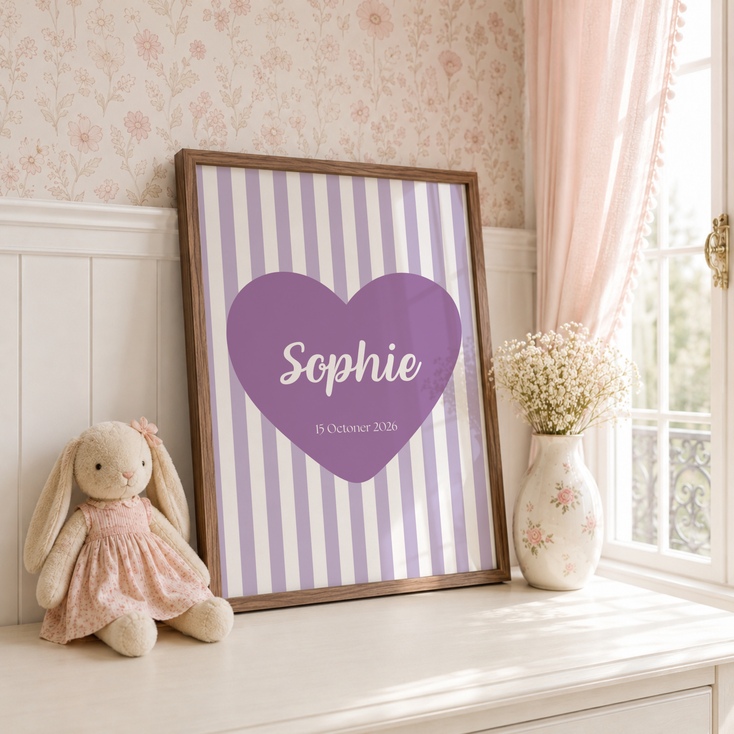Lilac Girls Custom Name Print