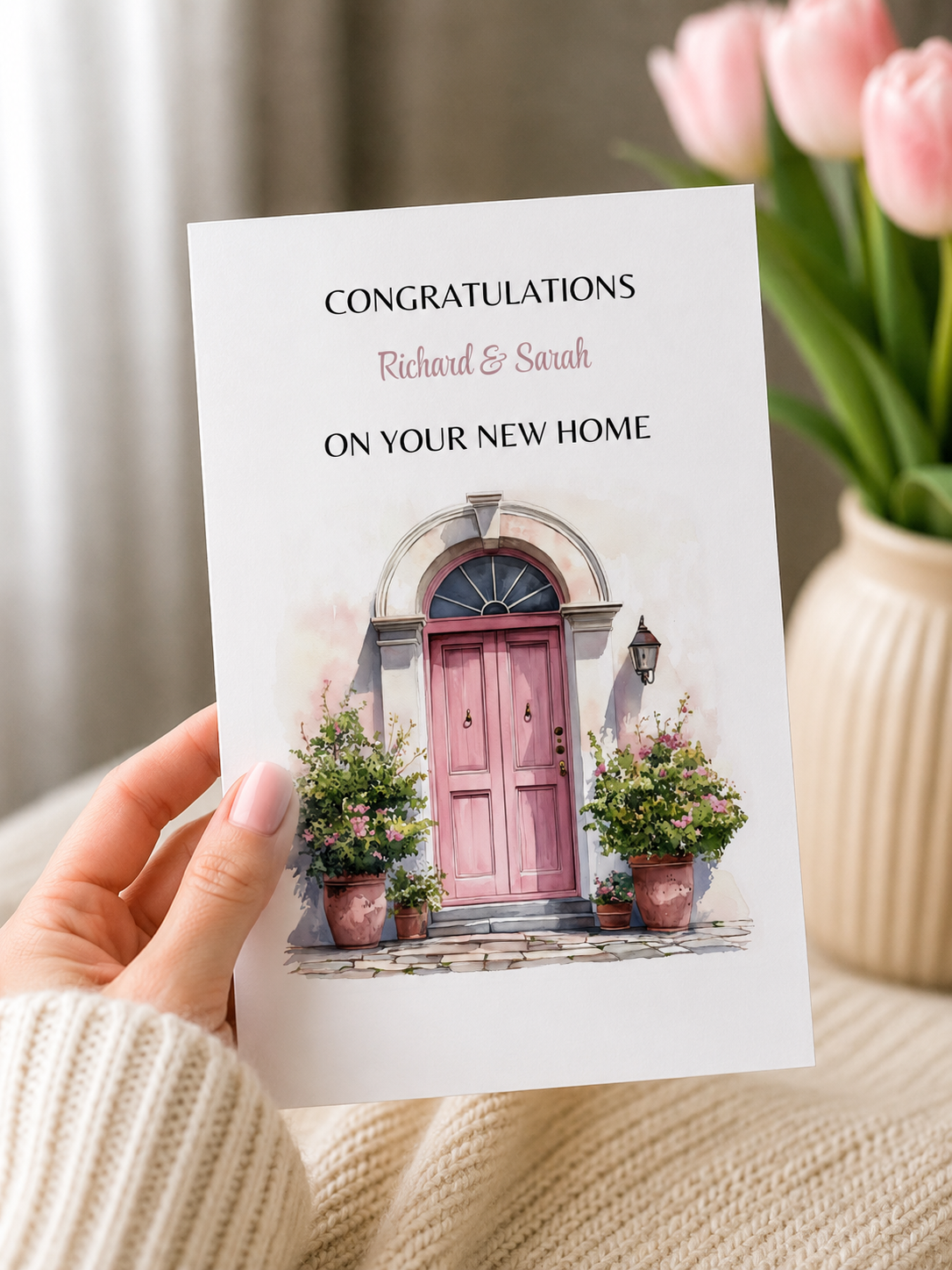 Personalised New Home Card