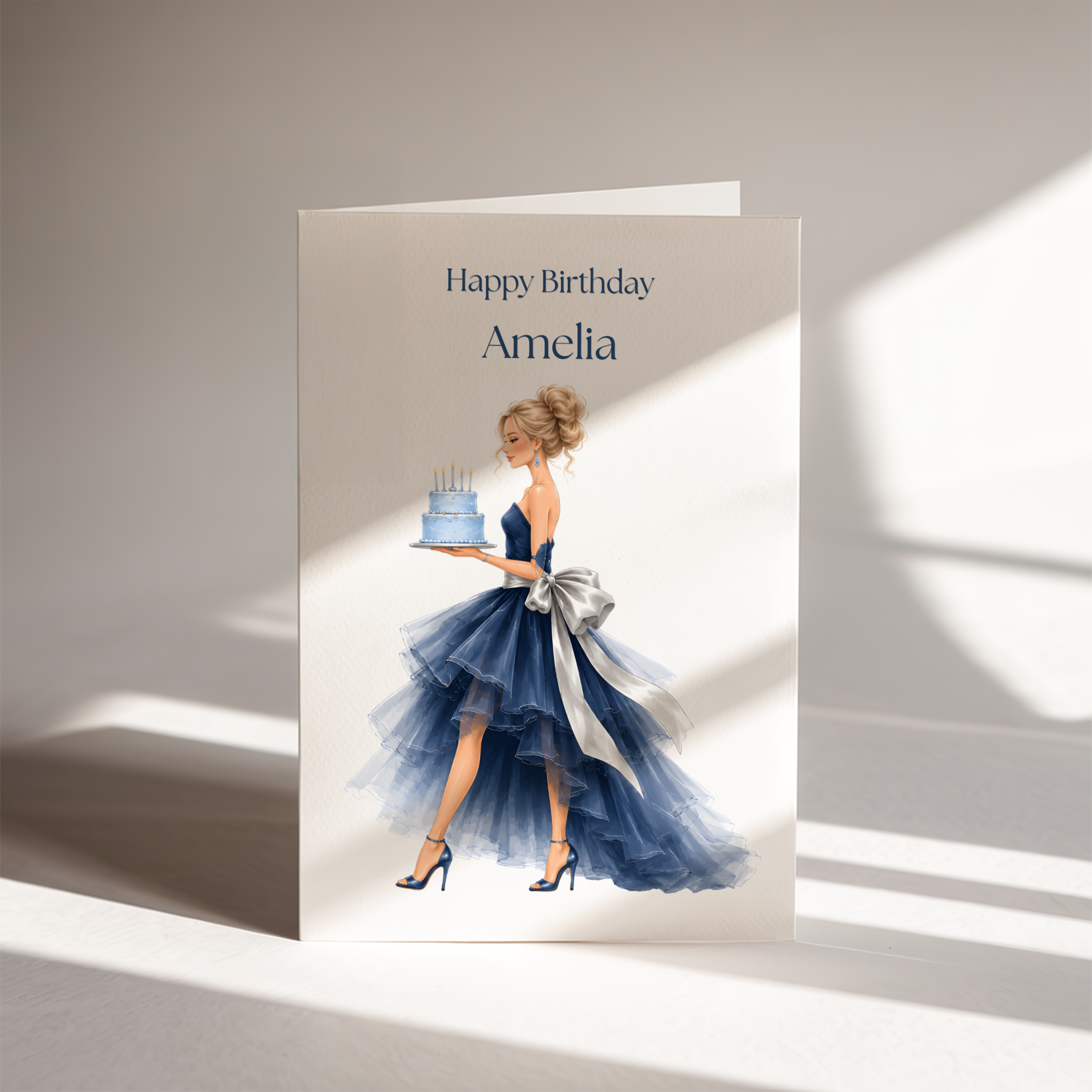 Personalised Birthday Card for Her