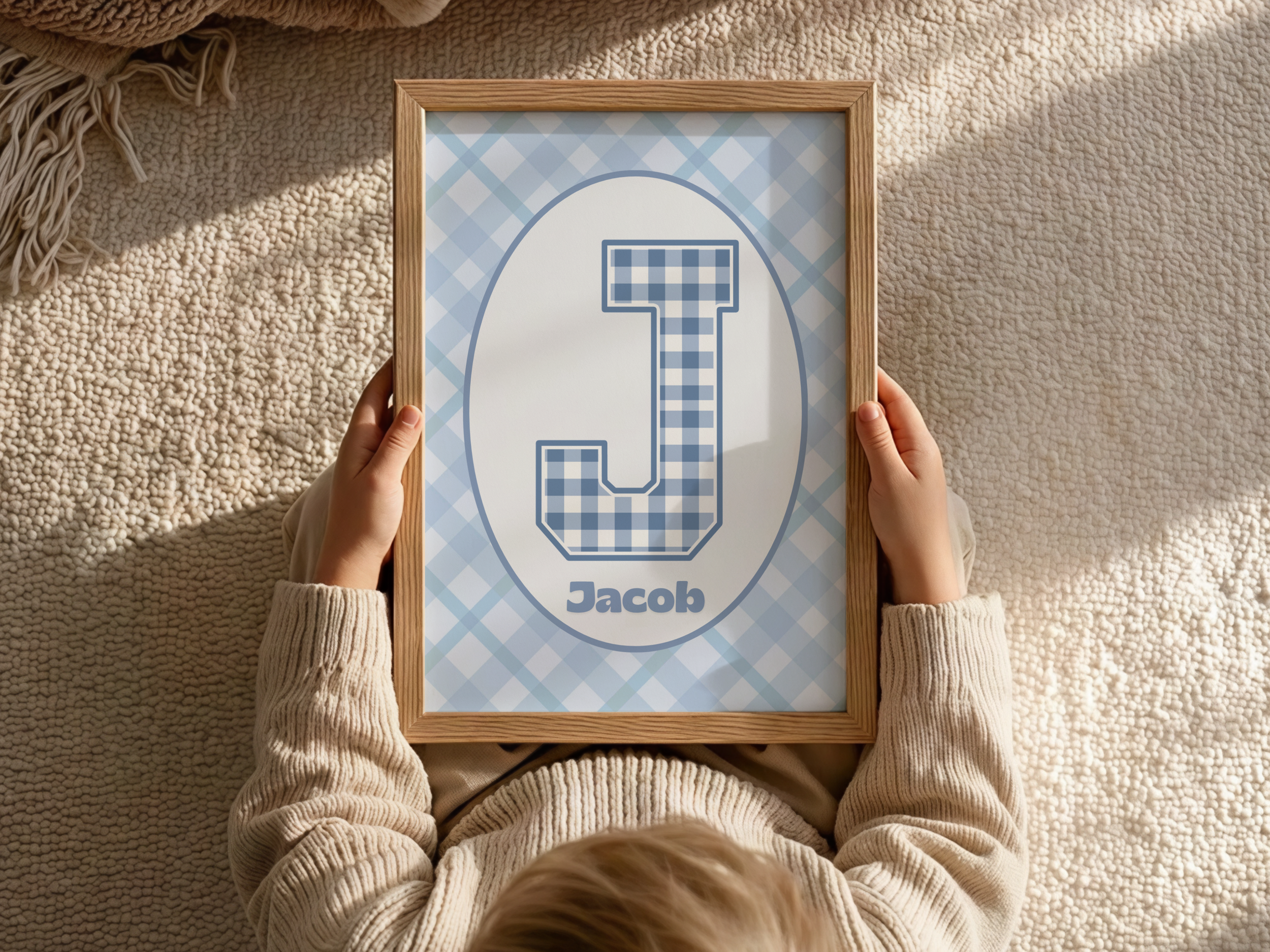 Pastel Plaid Custom Print