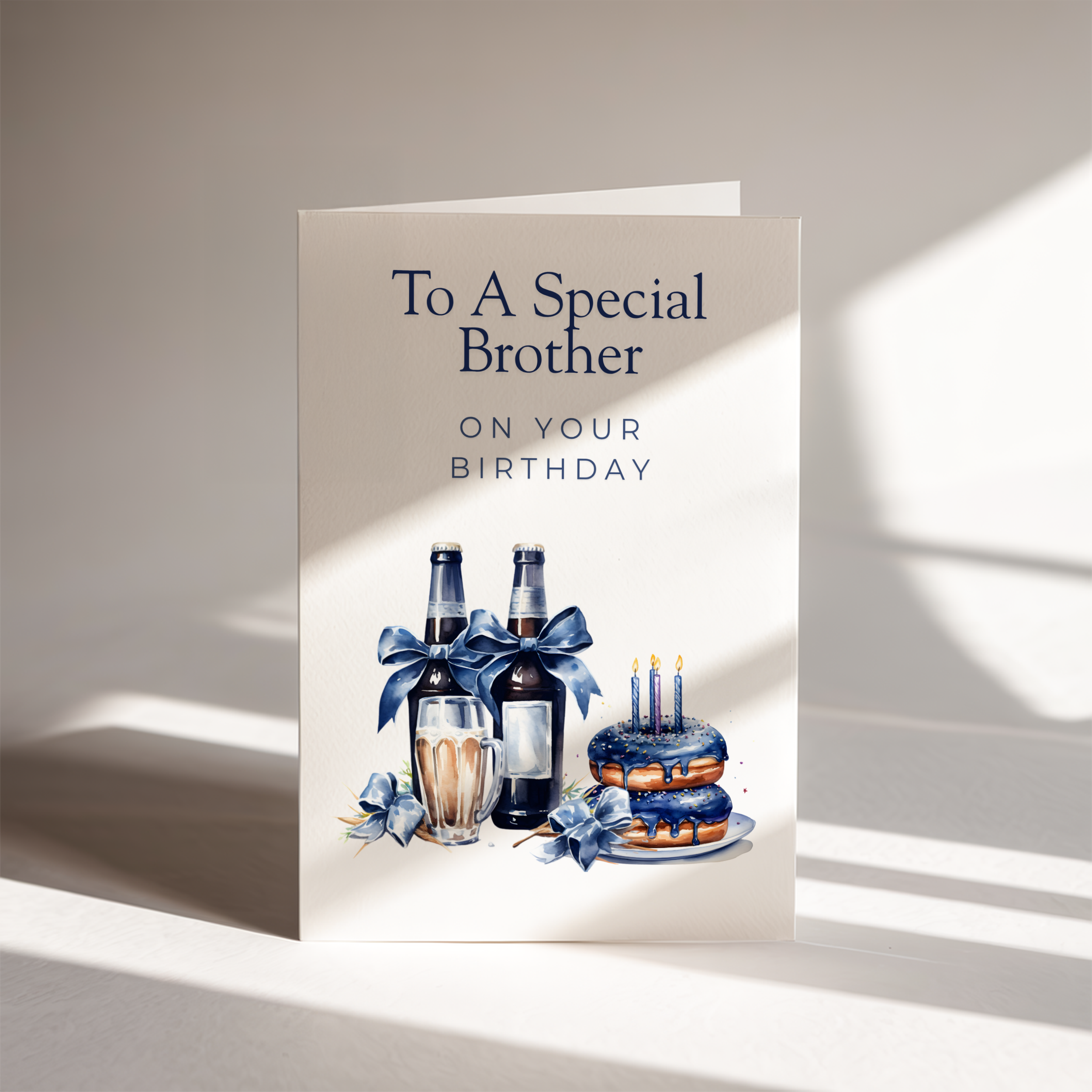 Personalised Brother Birthday Card