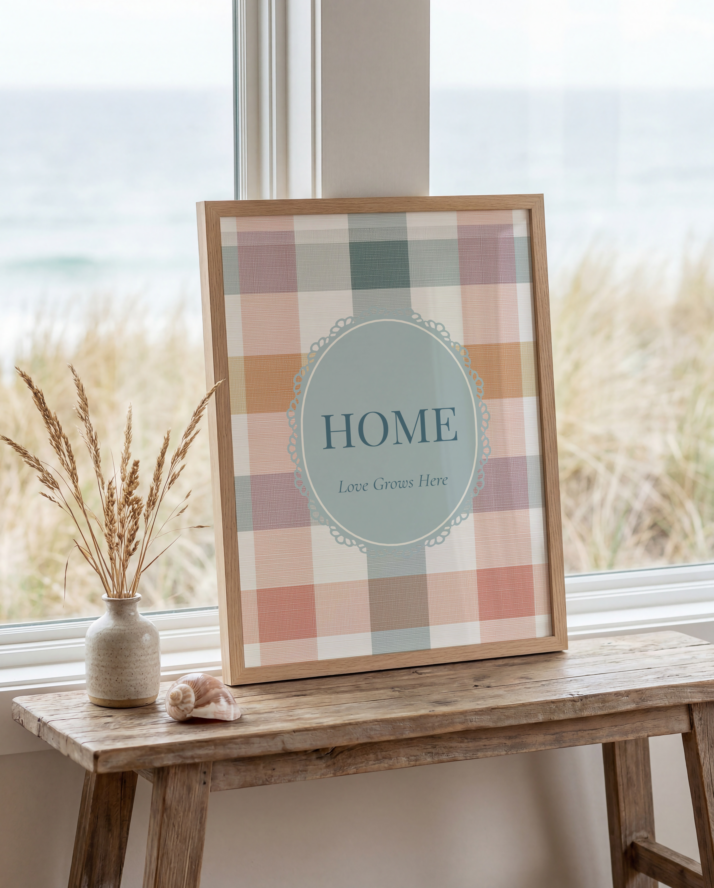 Gingham Cottage Home Decor