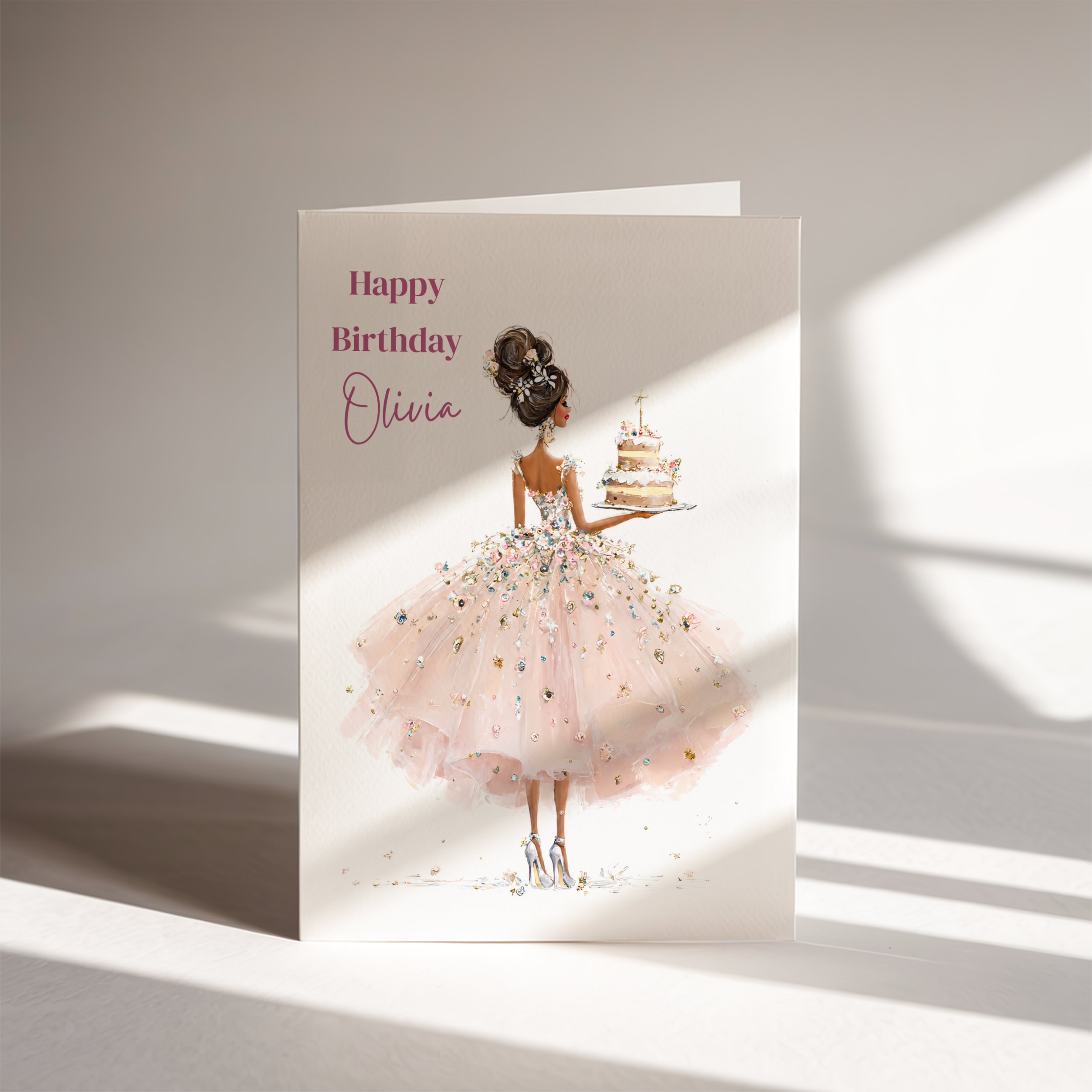 Luxury Fashion Birthday Card