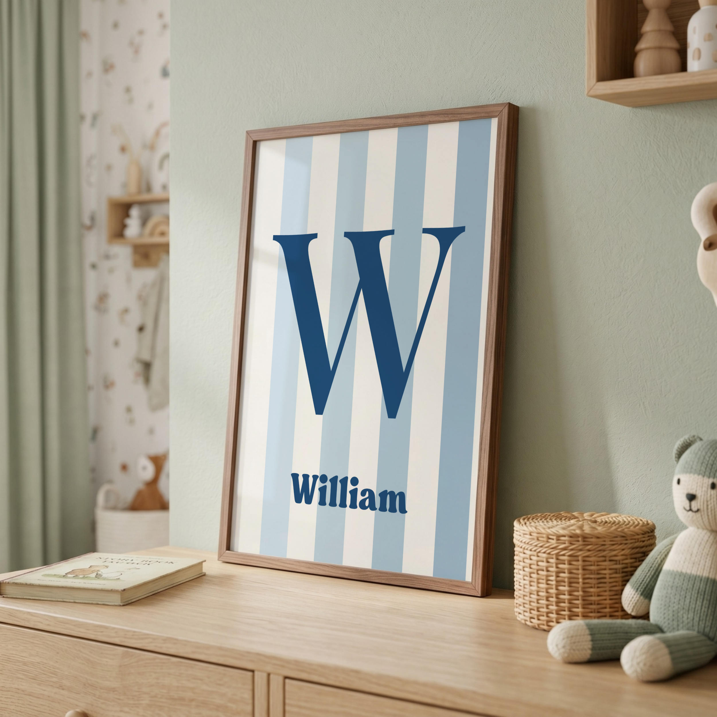 Personalised Initial Name Print