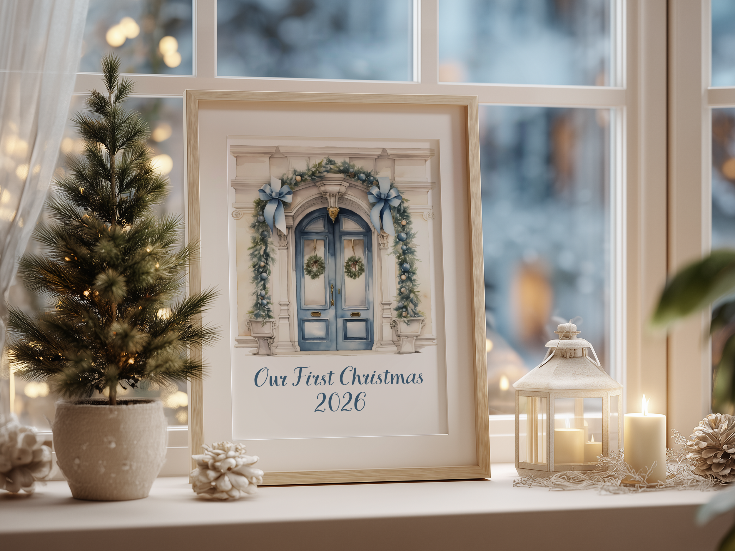 Custom Family Christmas Print