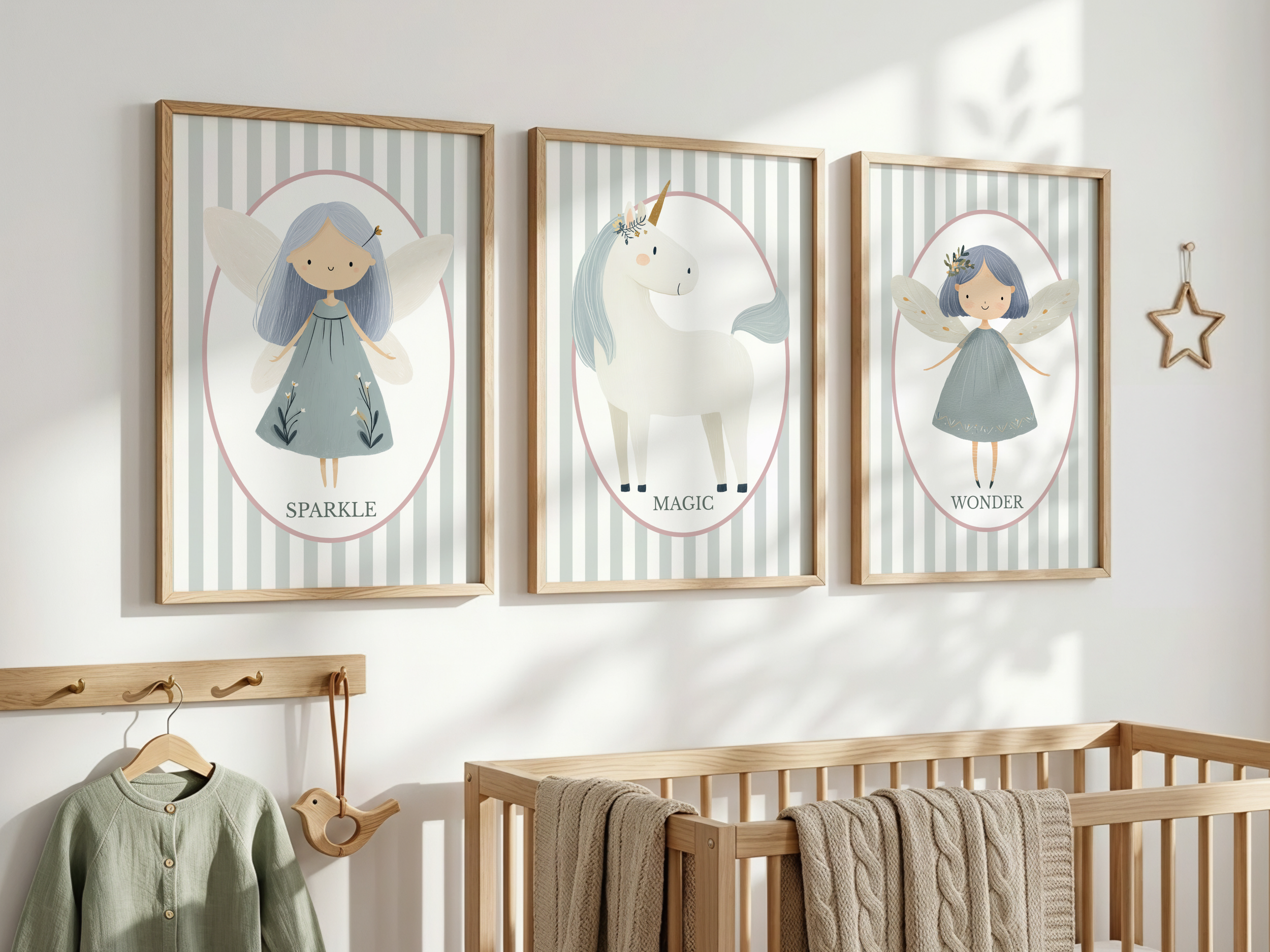Fairy Unicorn Print Set