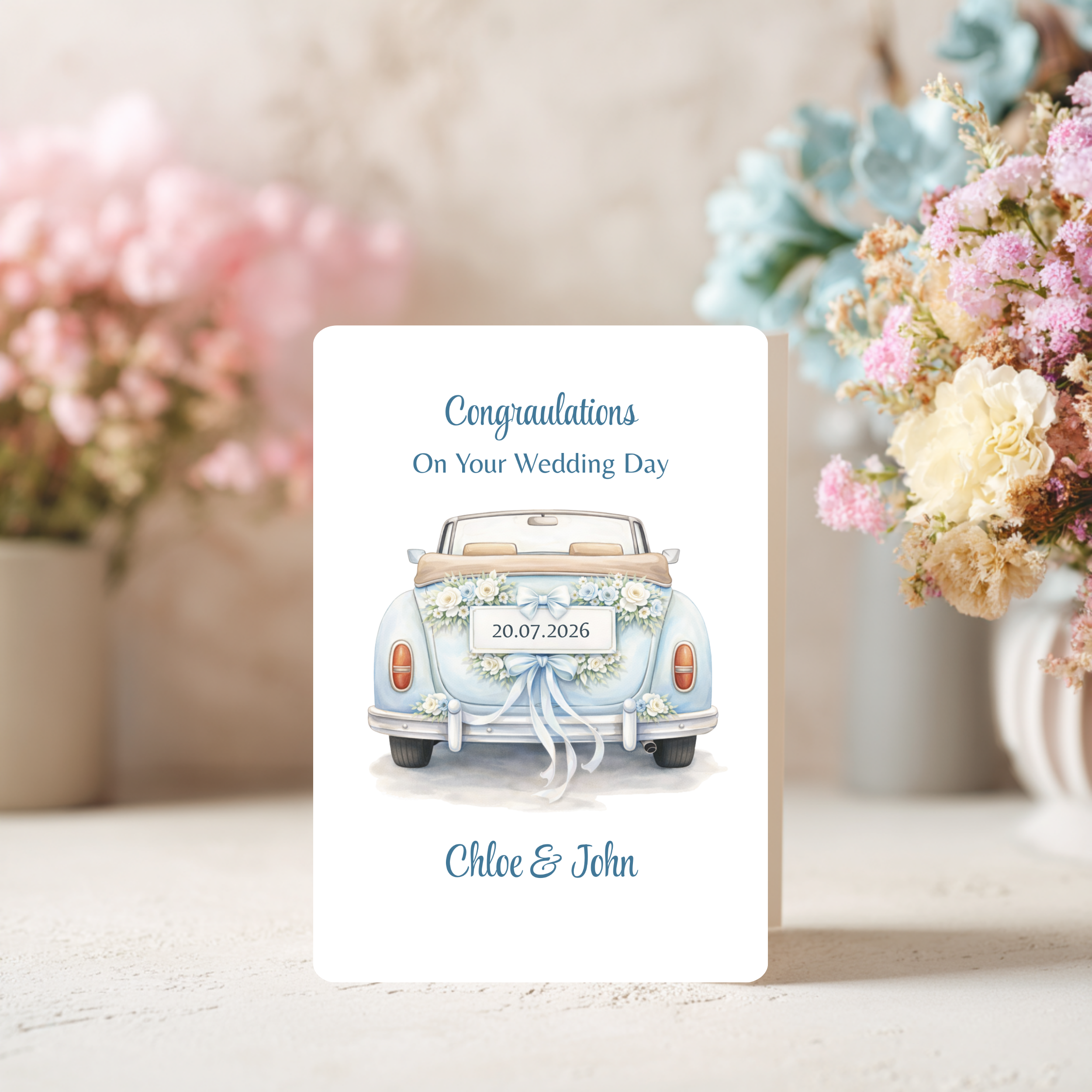 Custom Wedding Card